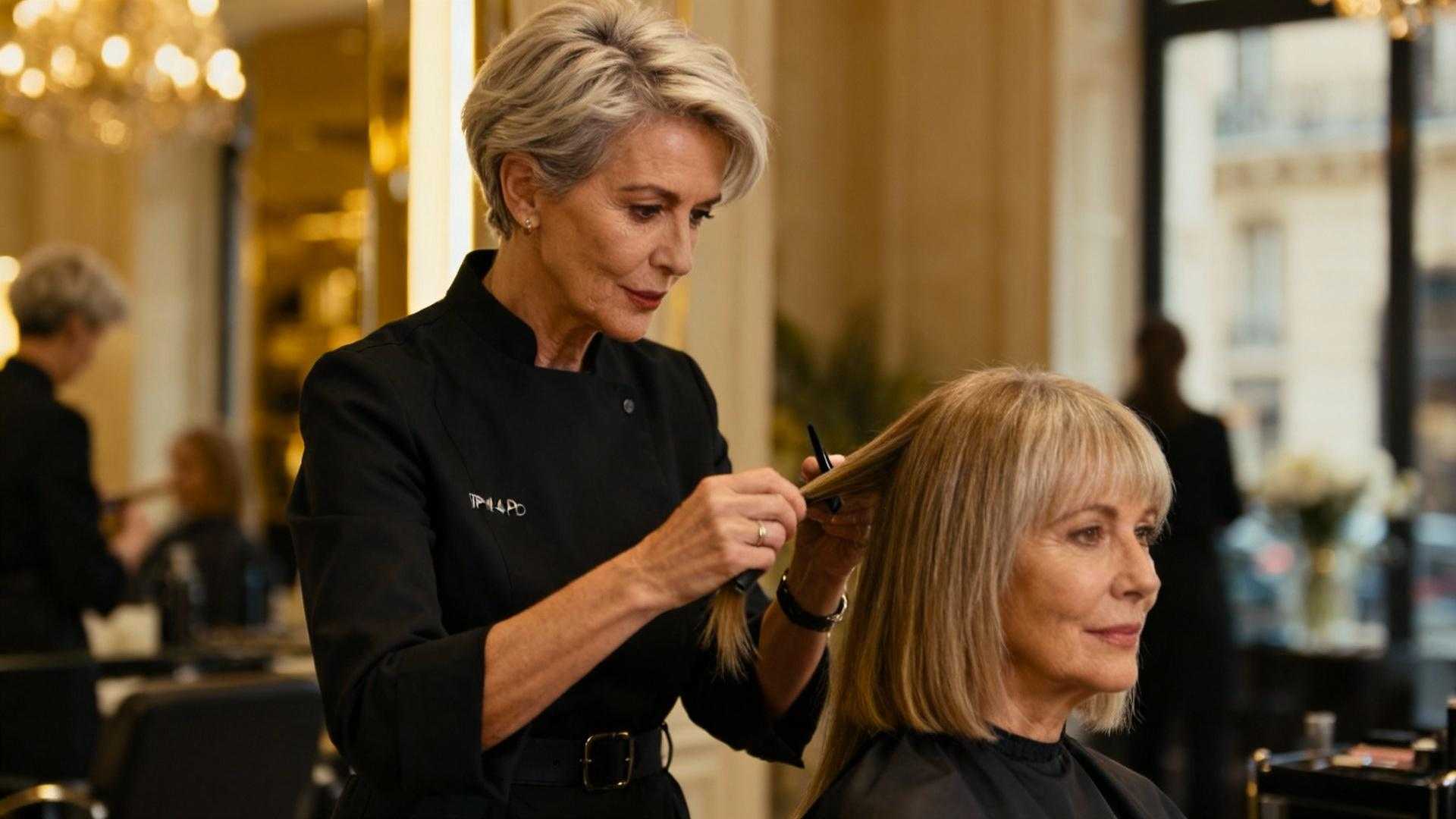 Cette coiffeuse star révèle pourquoi vos cheveux fins ratent toujours en coupe courte après 50 ans
