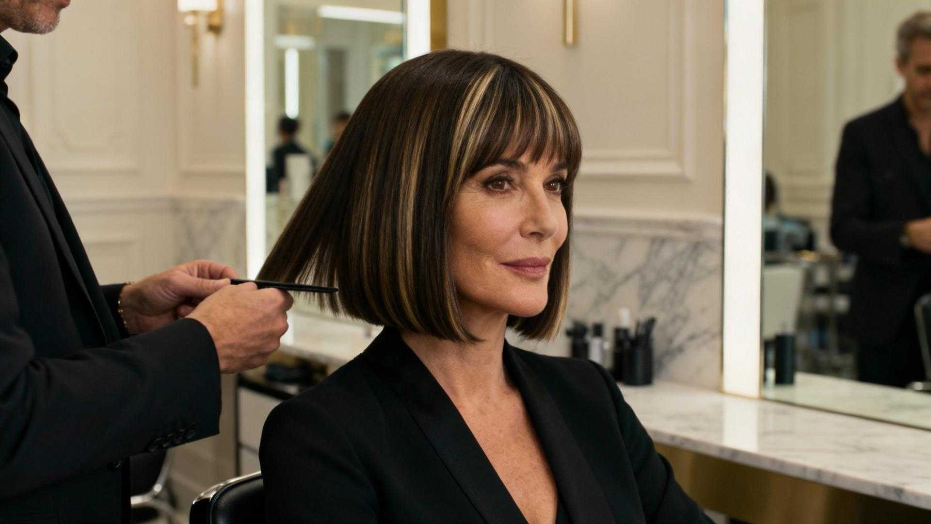 Ce détail technique du blunt cut explique pourquoi certaines ont un carré parfait
