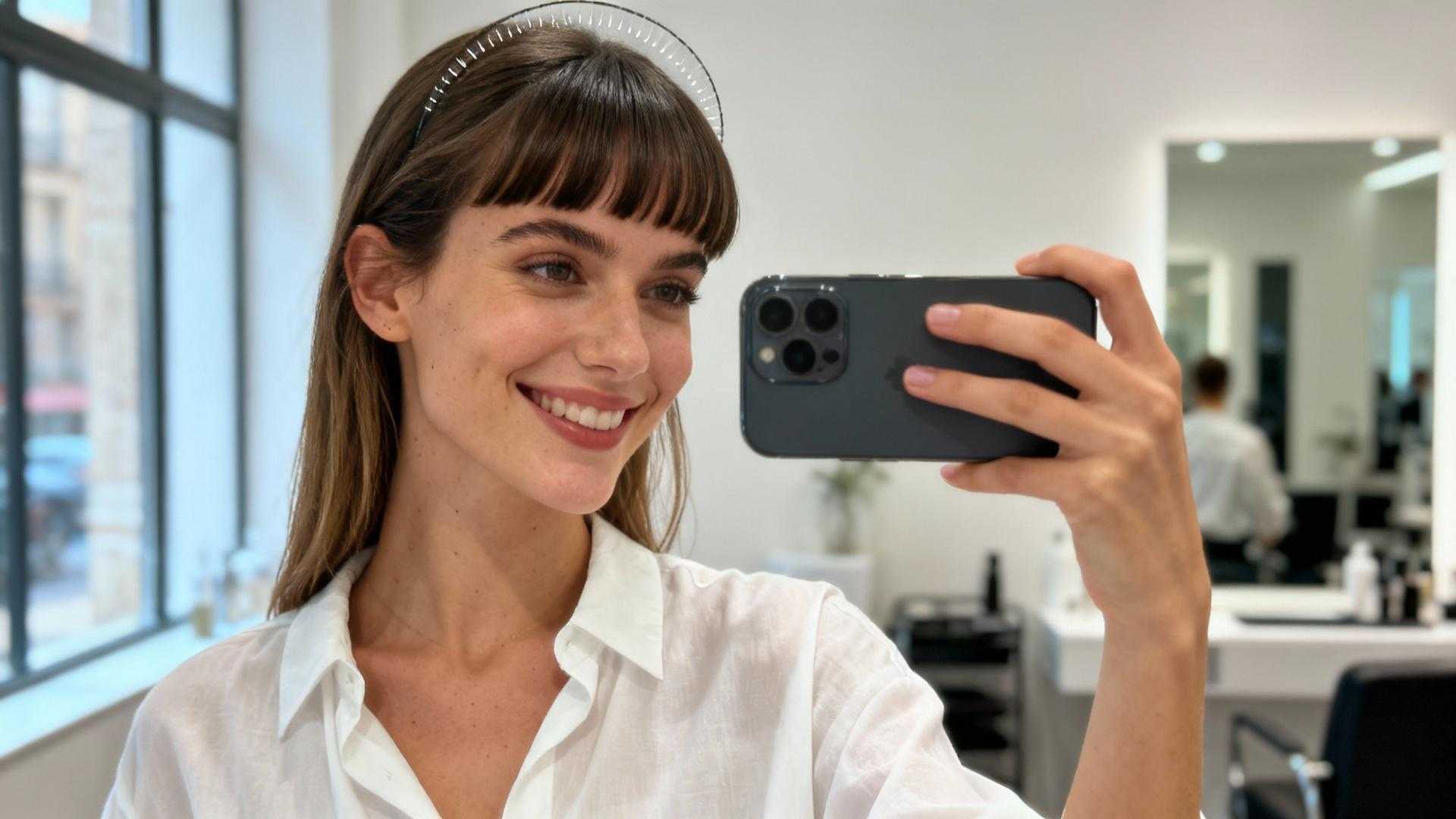 J'ai testé cette frange américaine révolutionnaire, mes cheveux fins ont enfin du caractère
