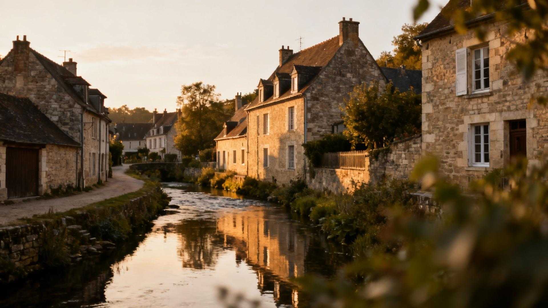 Ce village normand abrite le plus petit fleuve de France : 1,2 km seulement
