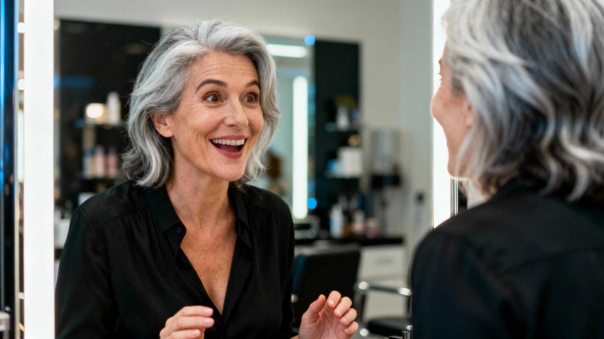 Ma coloration a foiré, ce gris naturel m'a redonné 10 ans de moins
