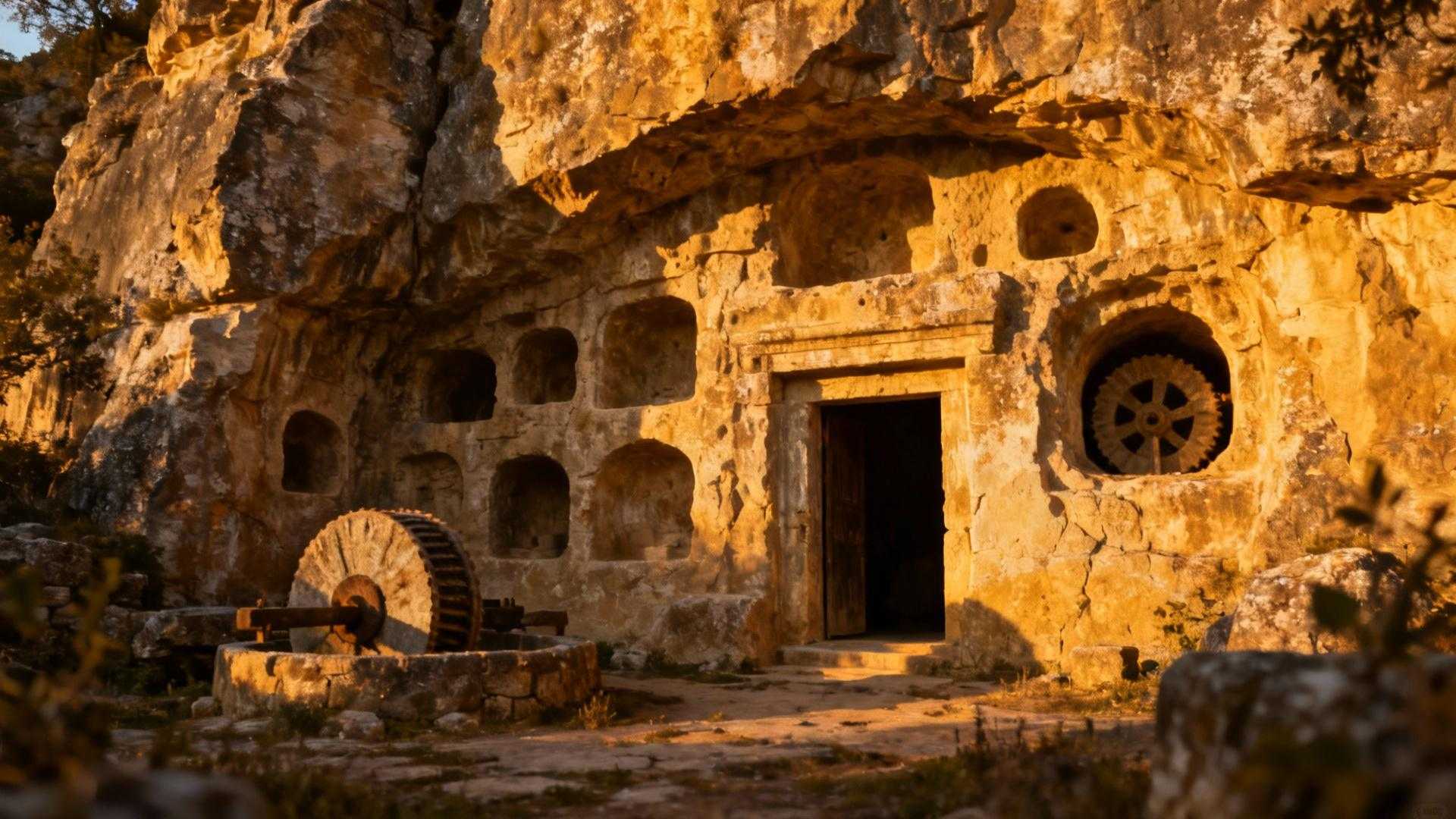 Ce moulin de Gironde cache des chambres taillées dans la roche depuis 800 ans
