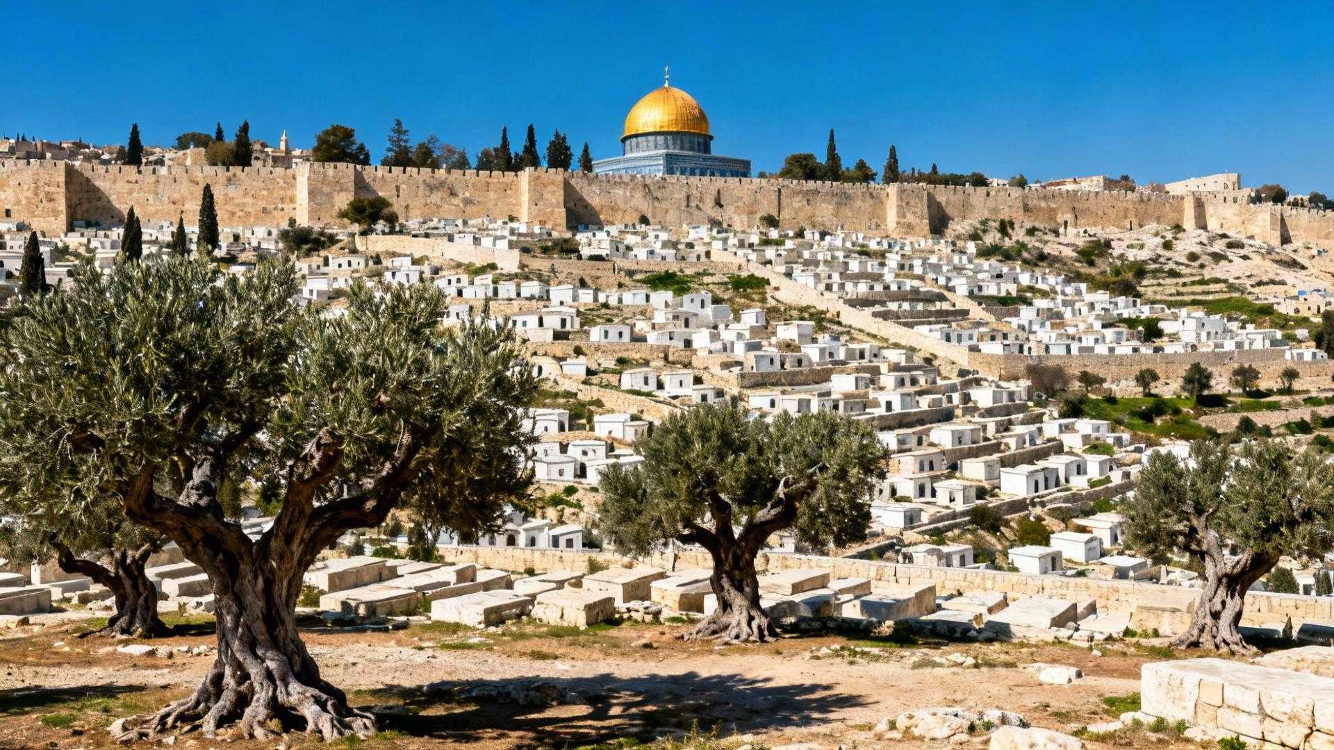 Ce mont de 815 mètres où 3 religions partagent 152 643 tombes depuis 2000 ans
