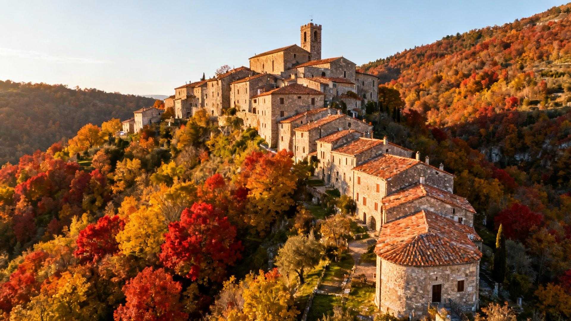 Ce village du Jura de 58 habitants devient magique en octobre
