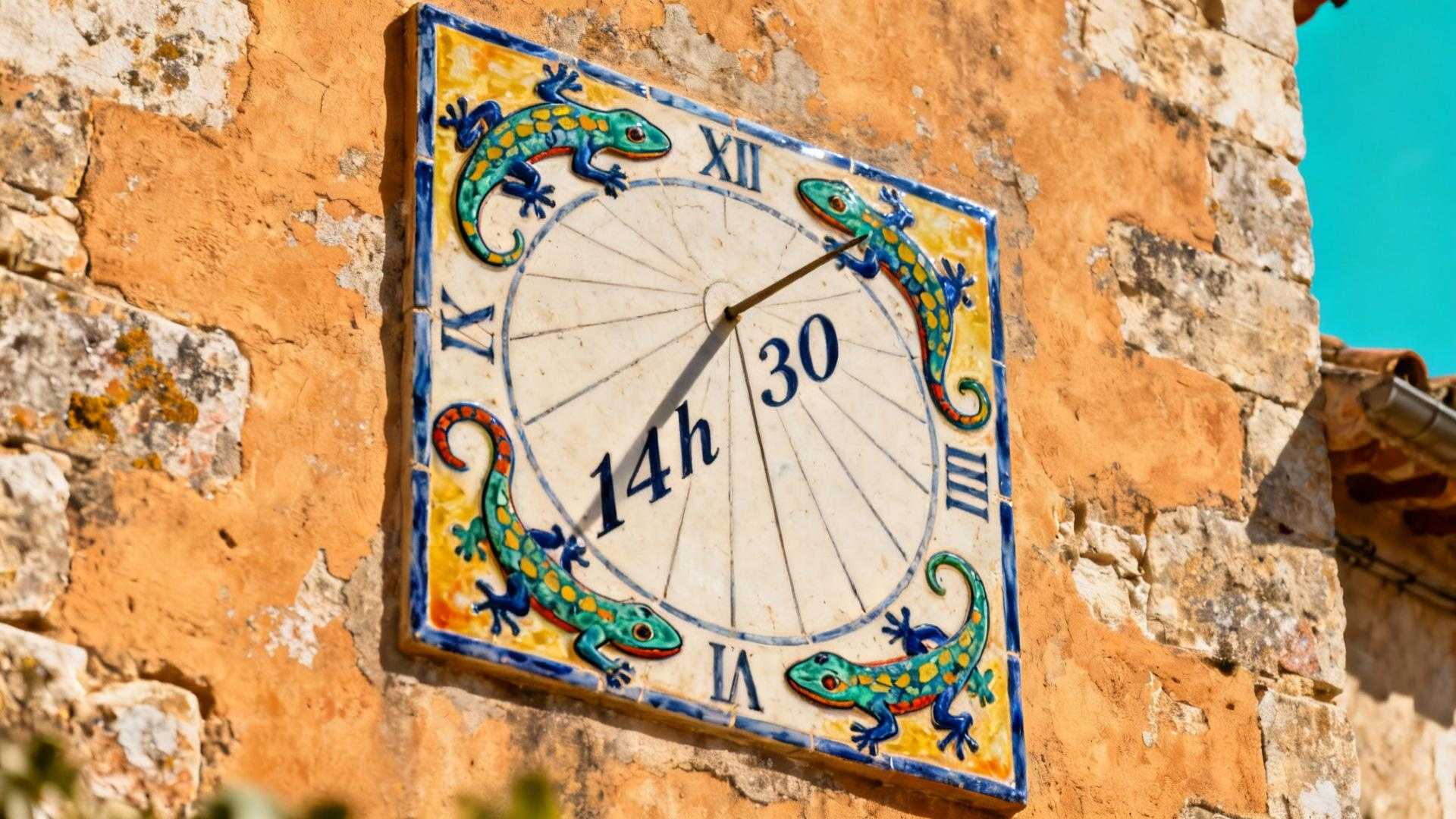 Ce village de 822 habitants cache 8 cadrans signés Cocteau à 26 km de Nice
