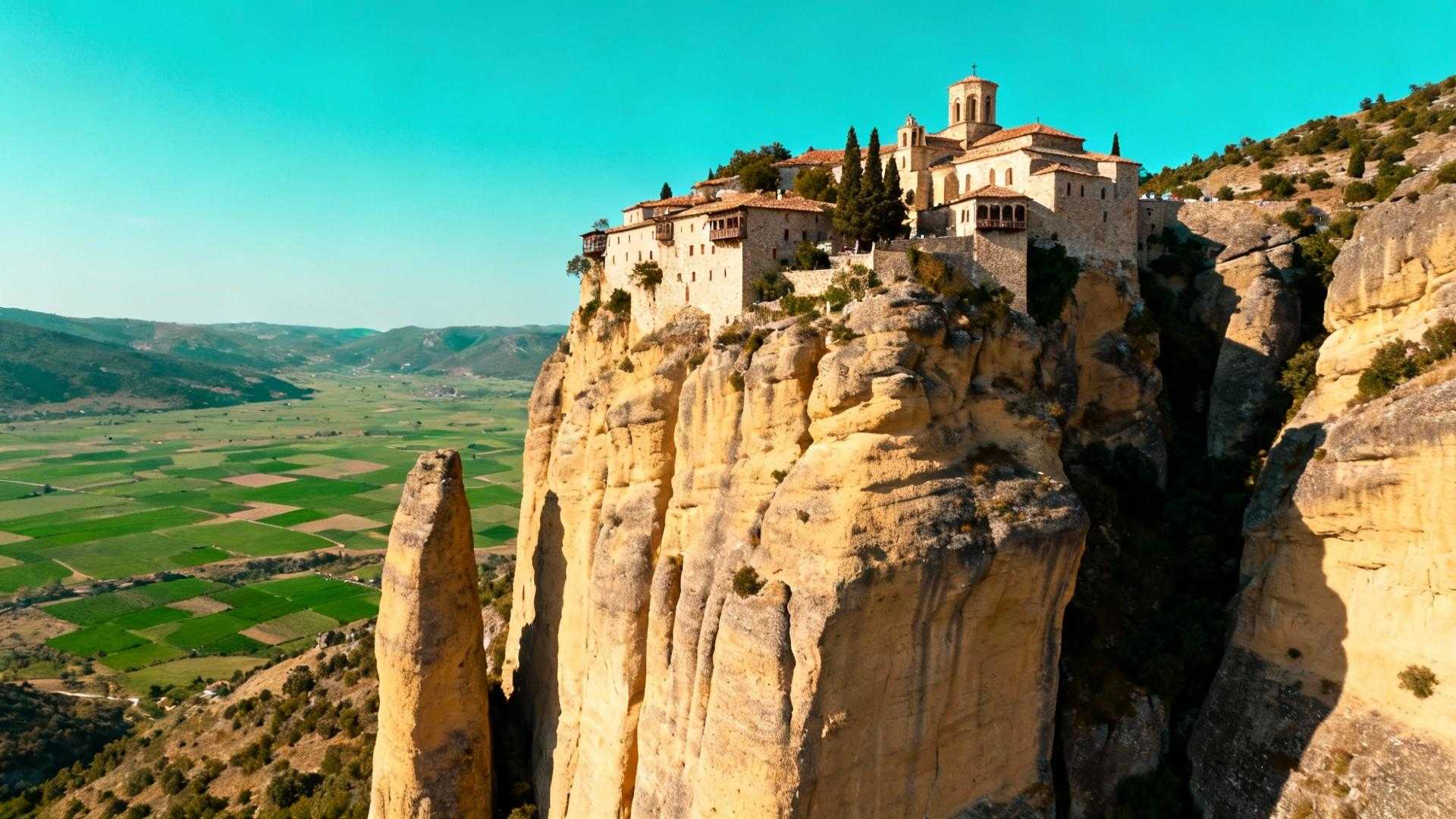 Ces 6 monastères de 536 mètres défient la gravité depuis 1 000 ans