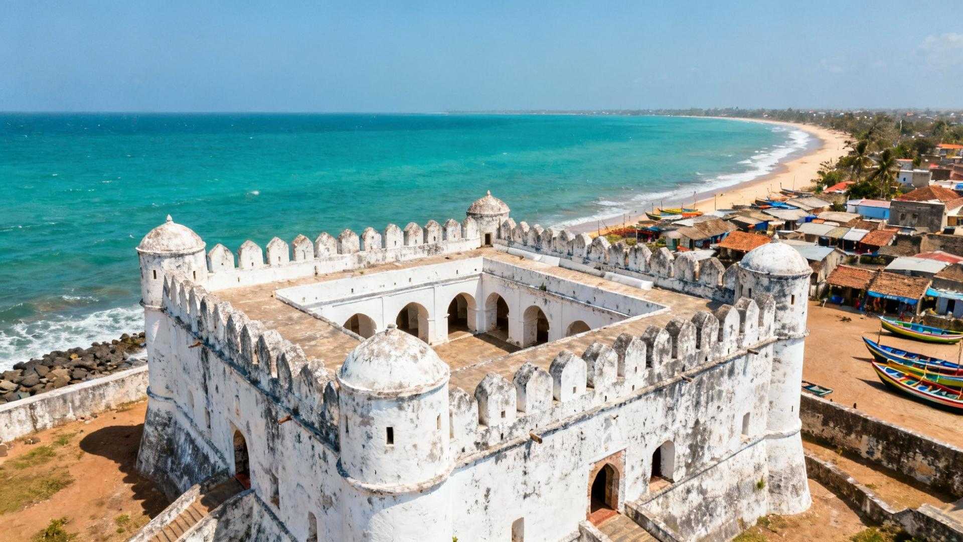 Ce château de 1482 cache 300 000 déportations que les guides ghanéens racontent

