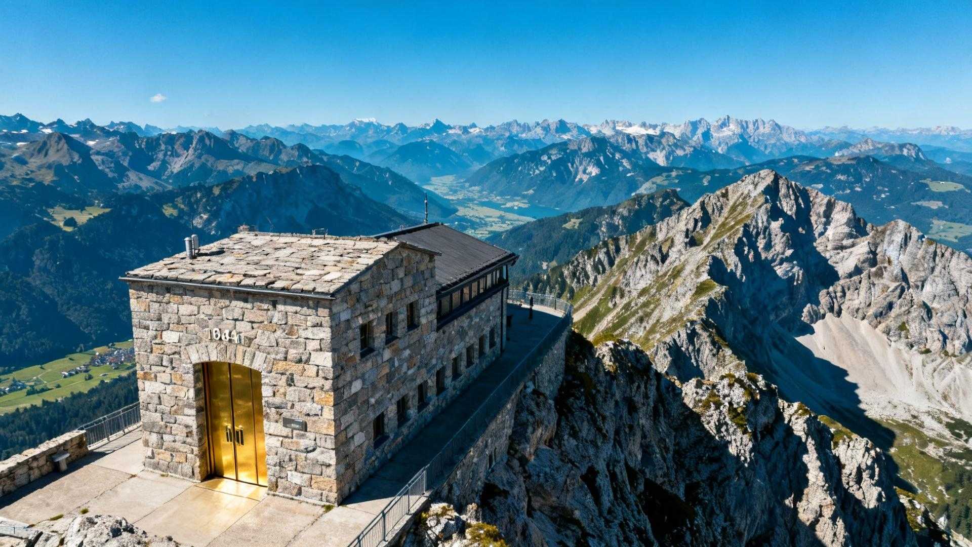 Ce restaurant alpin à 1834 mètres cache l'histoire que Hitler visita 14 fois
