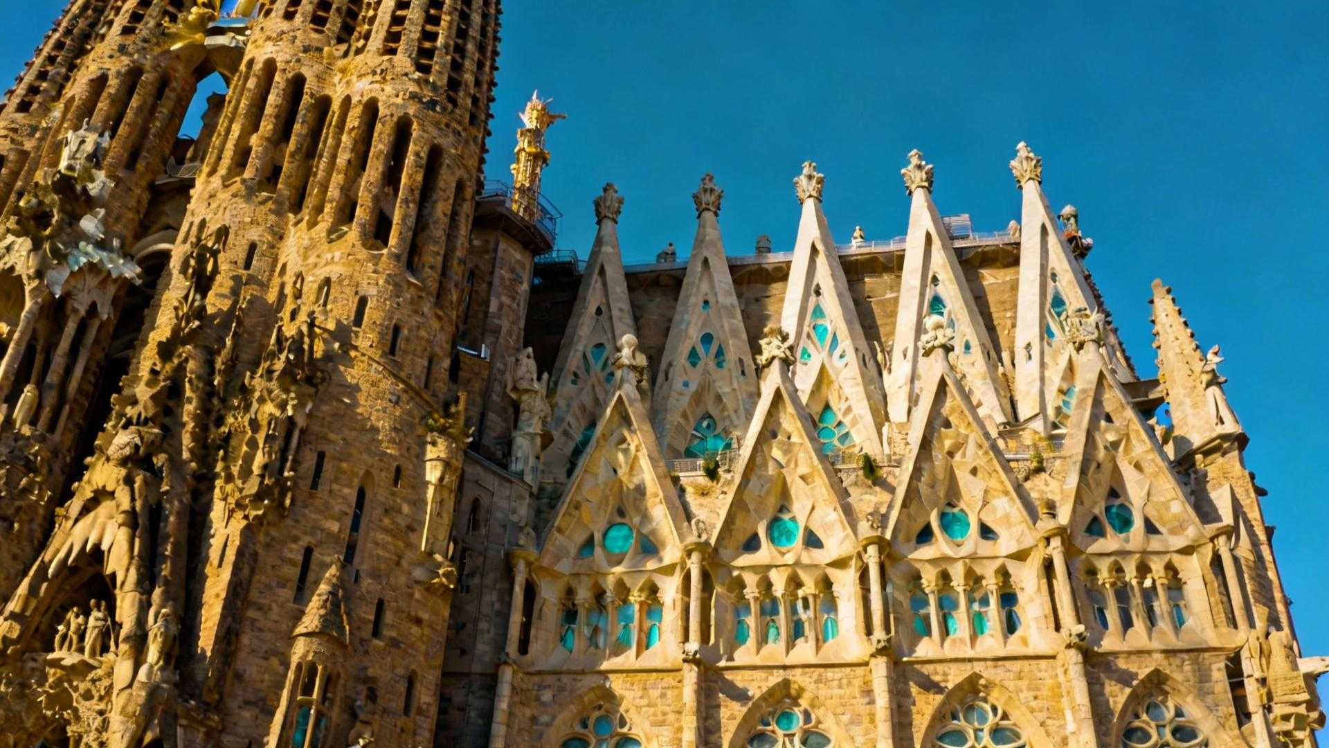Dix-huit tours percent le ciel de Barcelone depuis 1882, Gaudí repose en dessous
