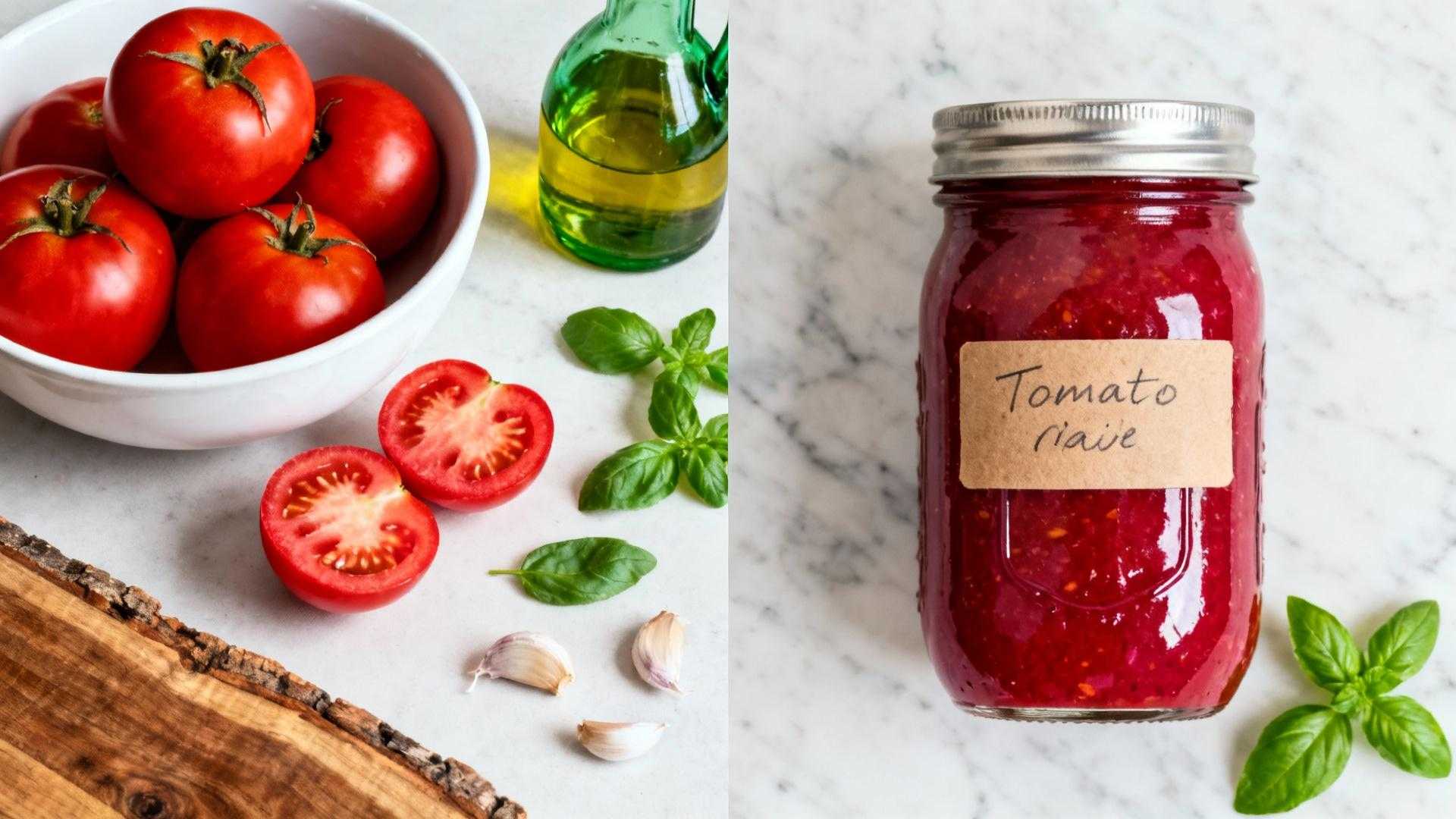 3 cuillères d'huile, 2 kg de tomates, 45 minutes : cette recette de grand-mère remplace les sauces à 3,50€
