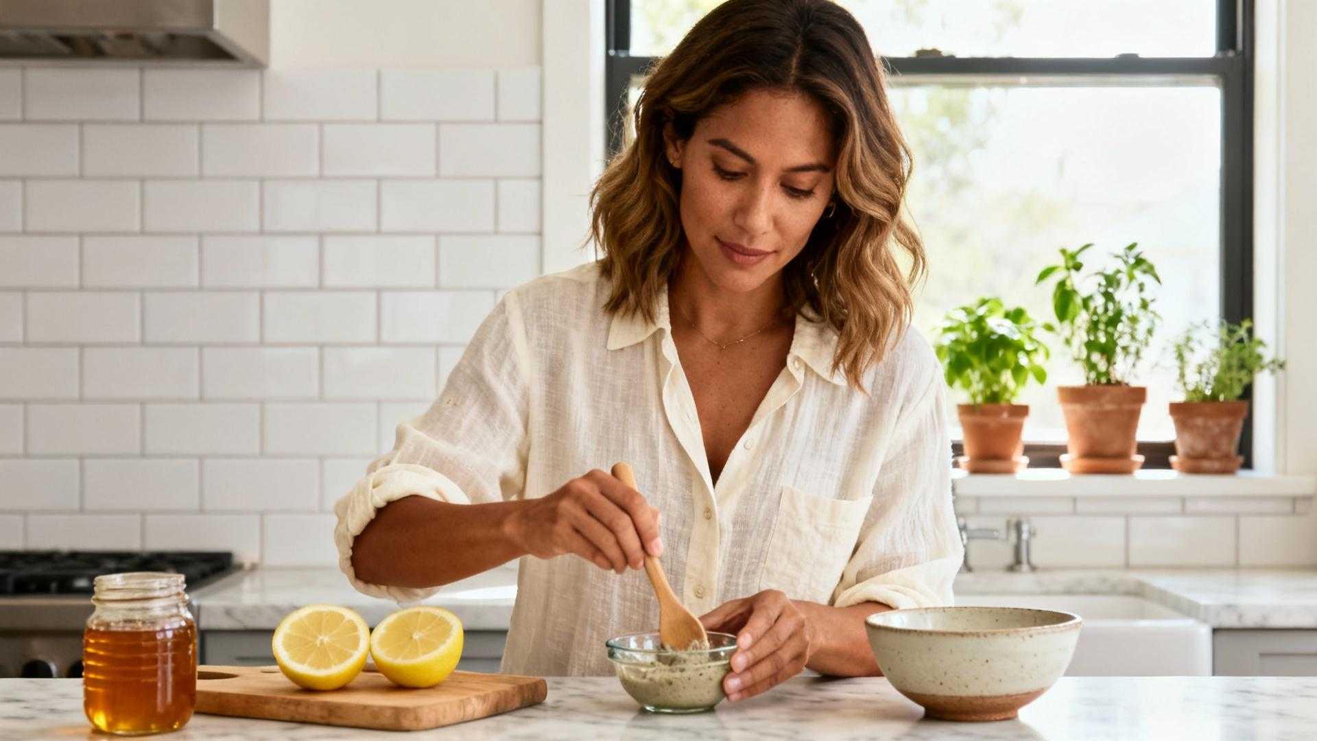 Ces ingrédients de cuisine remplacent vos cosmétiques à 180€ en 4 semaines
