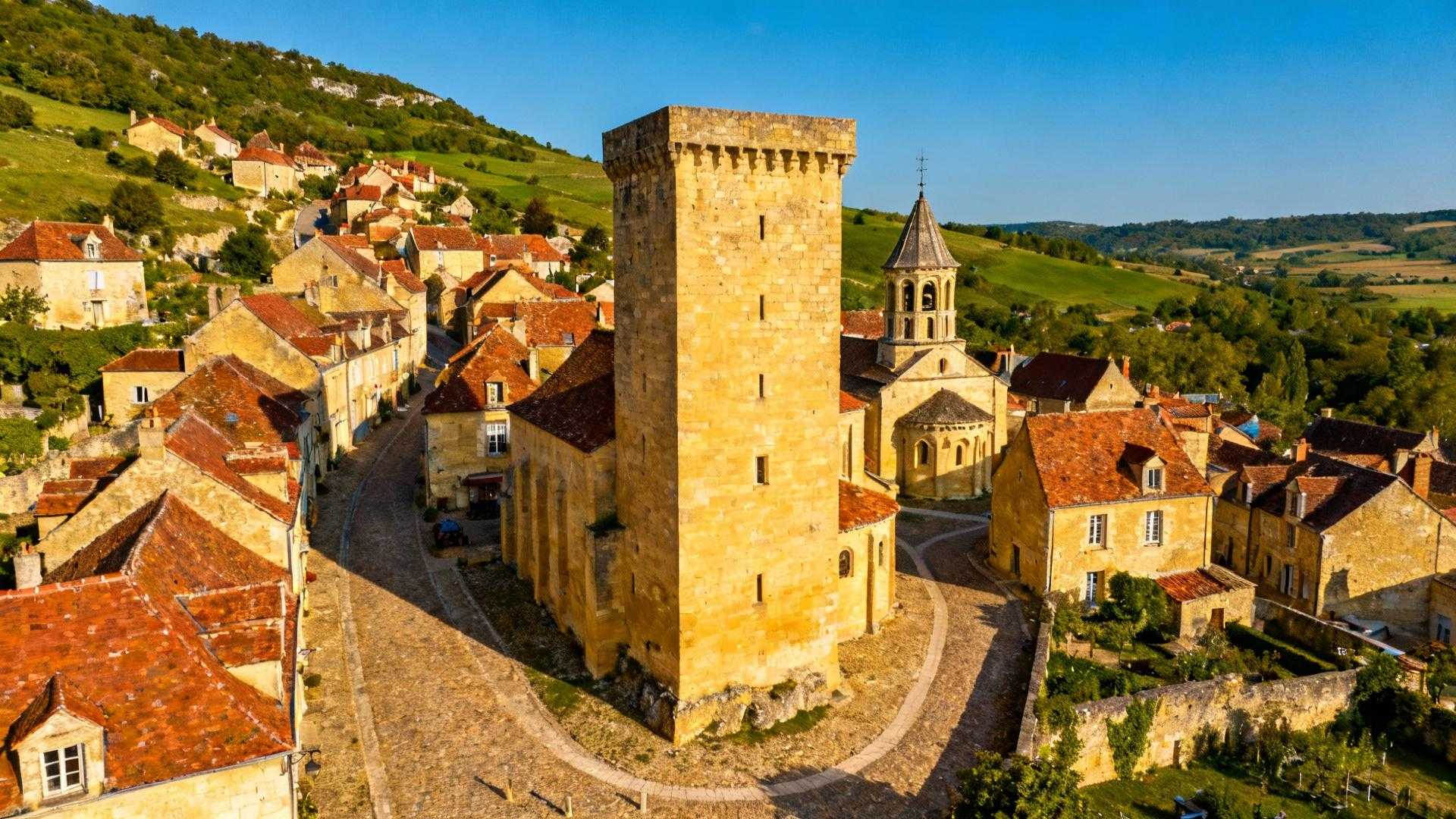 Ce village de 608 habitants protège le plus ancien donjon de Bourgogne depuis l'an mil