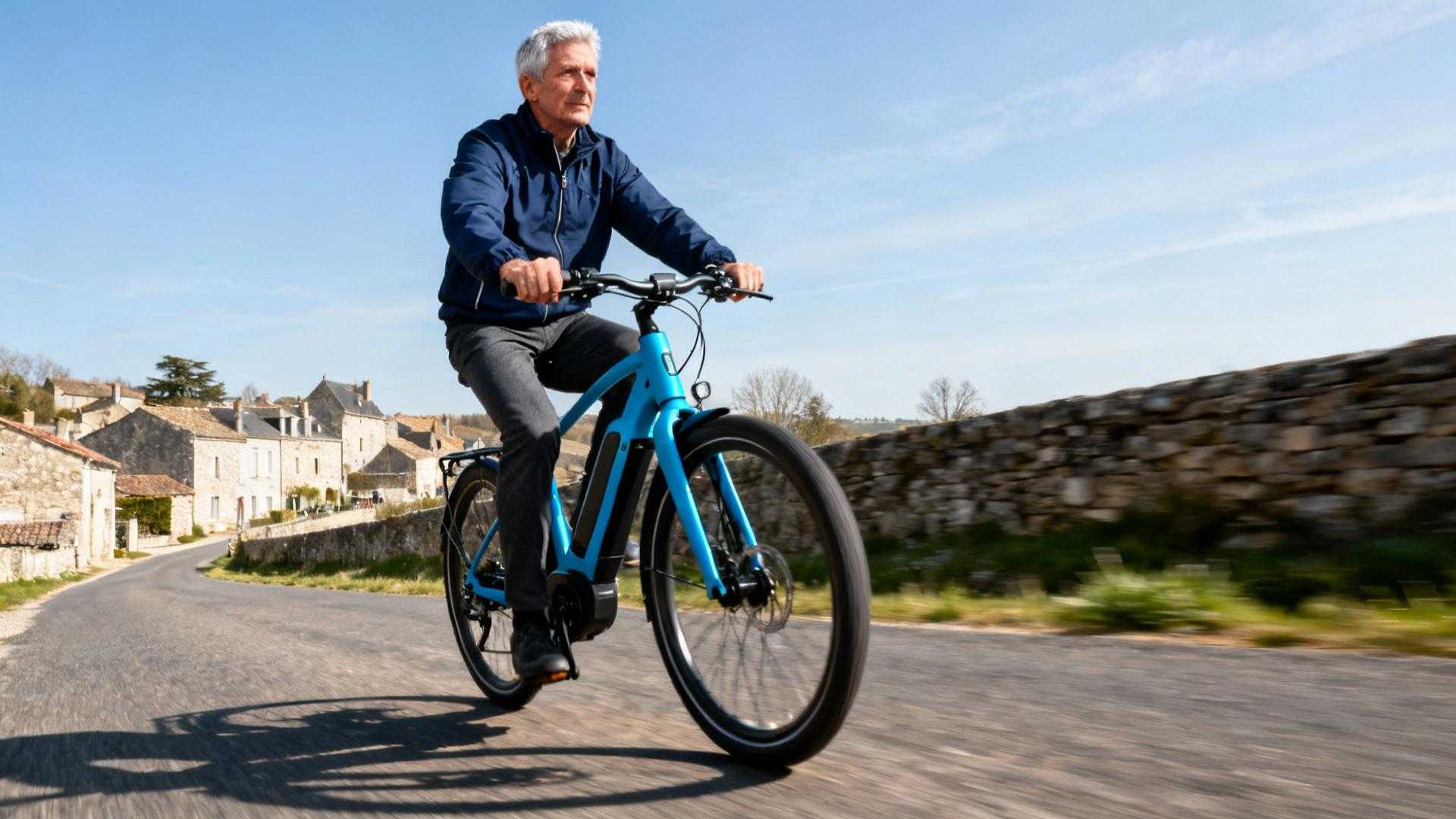 À 70 ans, il parcourt 18 km en vélo électrique pour son pain et refuse l'abandon