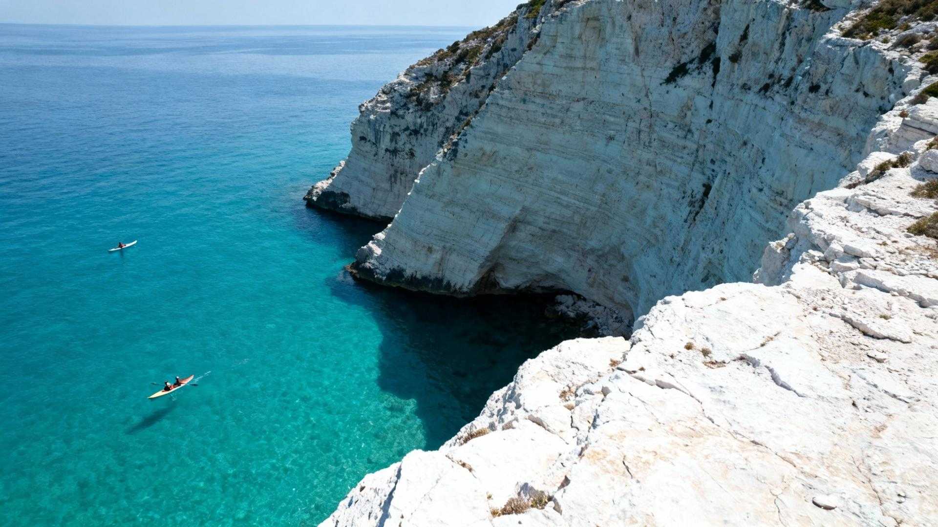 Sous les eaux turquoise d'En-Vau dort une grotte ornée vieille de 27 000 ans
