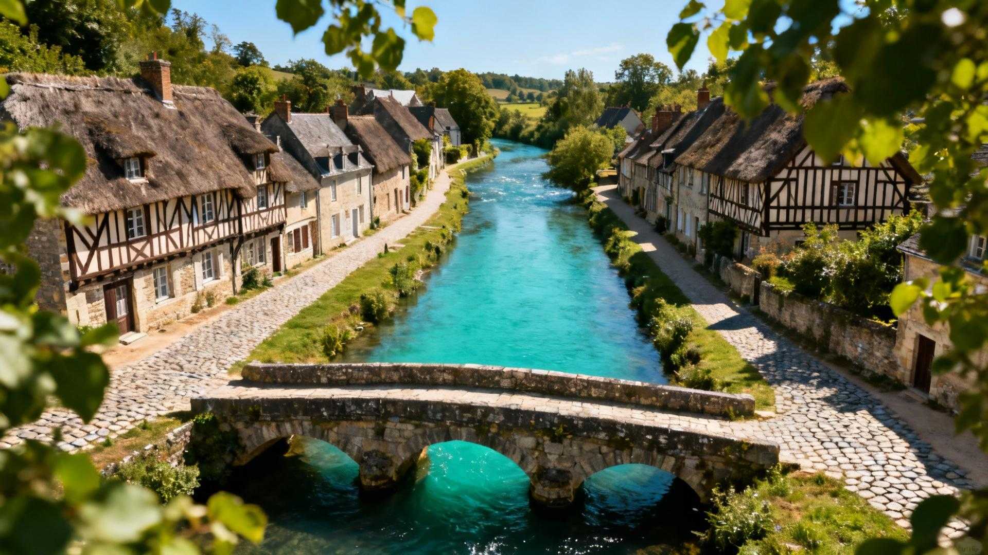 Ce village de 750 habitants cache le plus petit fleuve de France – 1,149 km