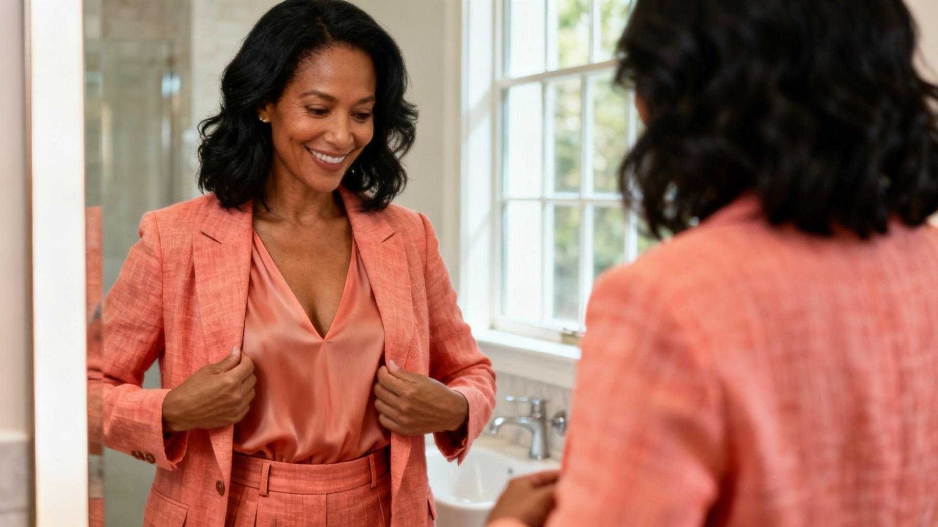 Ni gaine qui comprime ni pull ample : cette technique mode cache le ventre