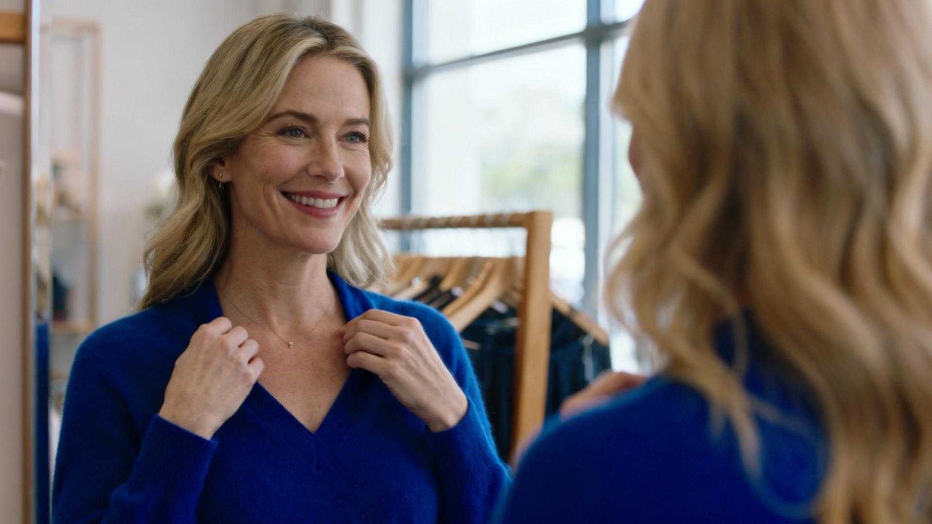 J'ai testé 7 pulls col V : un seul allonge vraiment le cou
