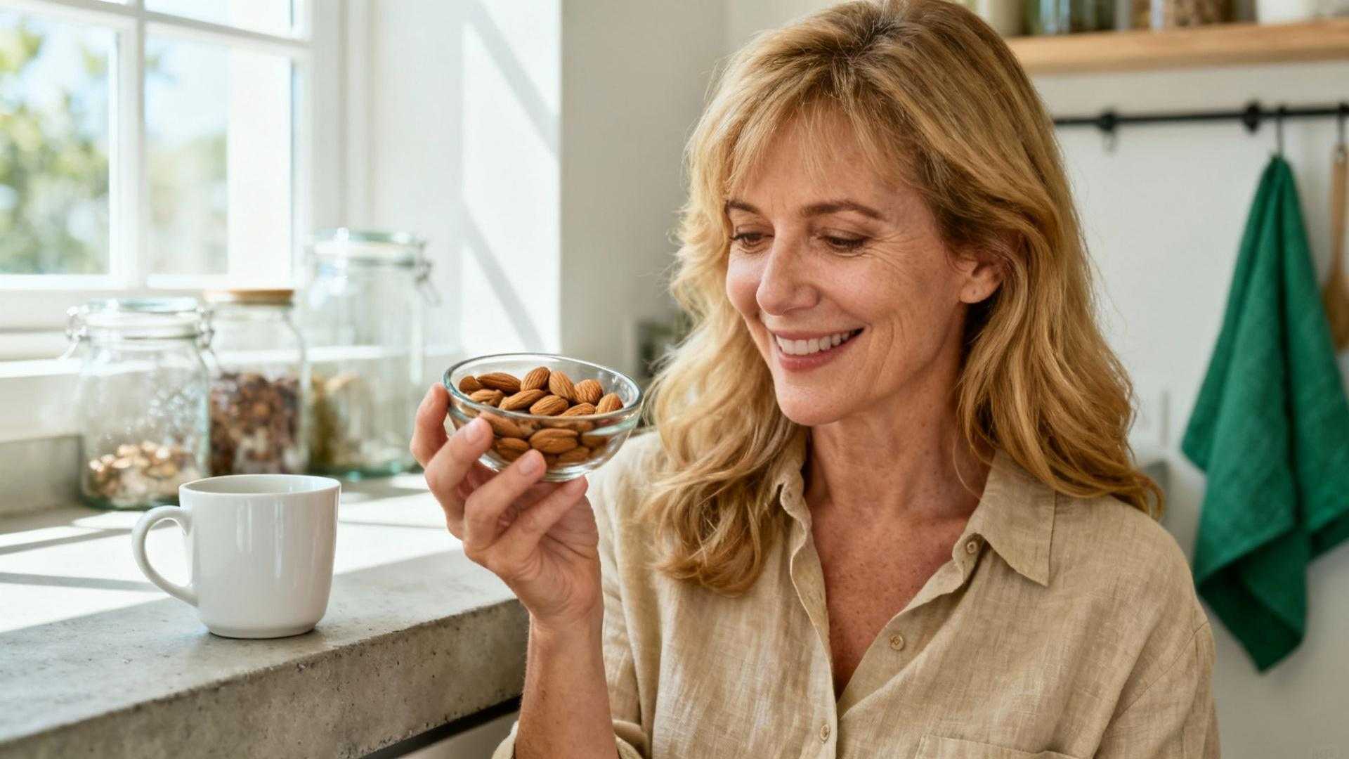 À 52 ans, elle mange 23 amandes chaque jour : son cholestérol chute de 5%
