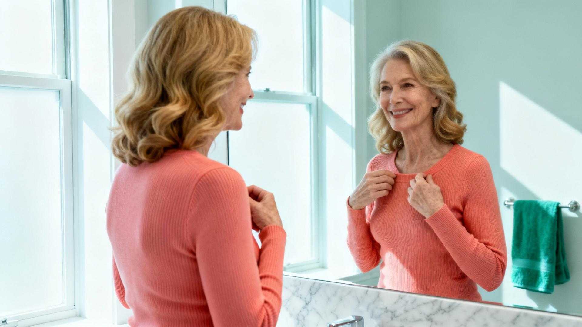 À 62 ans, elle paraît 38 avec ce pull ajusté de 12€

