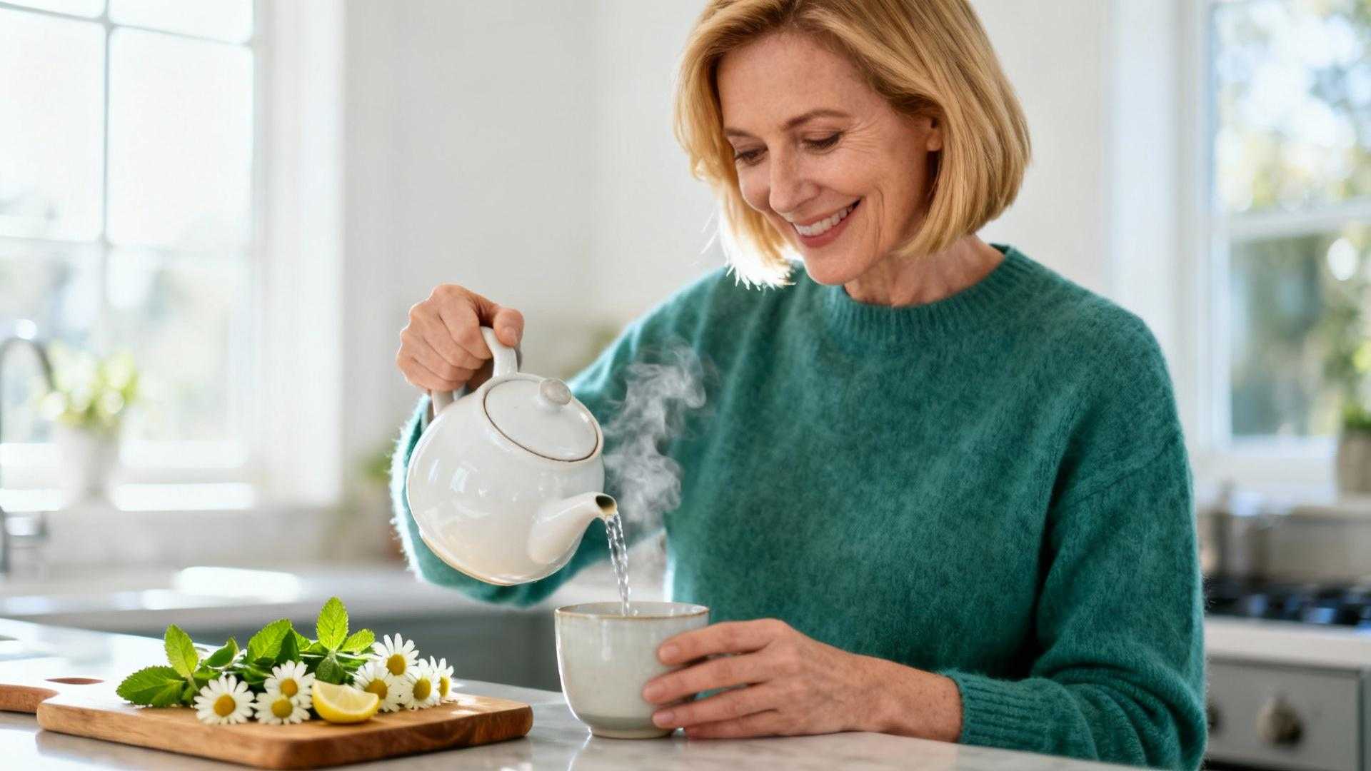 Cette tisane que nos grand-mères préparaient aide à digérer et à dormir en 30 minutes
