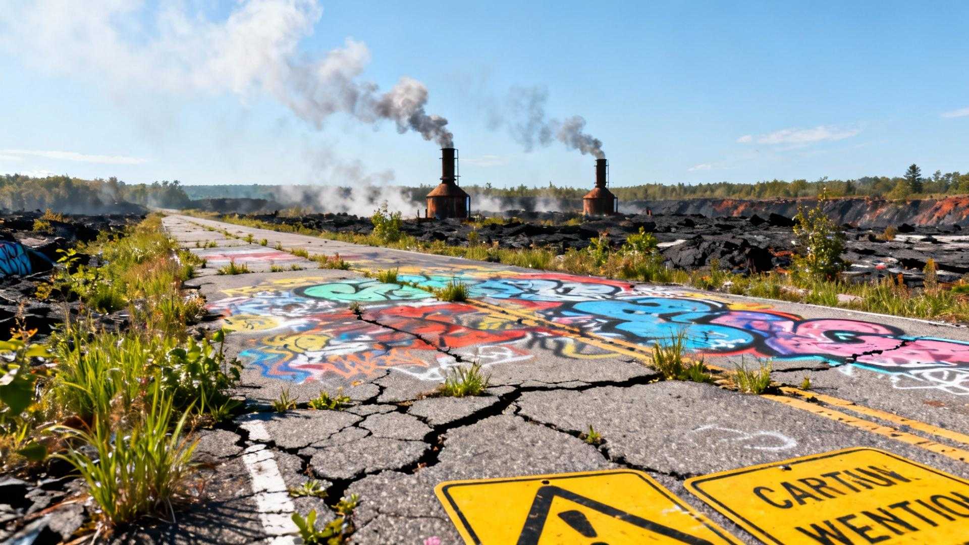 Cette ville de Pennsylvanie brûle depuis 63 ans sous les pieds de ses 10 derniers habitants
