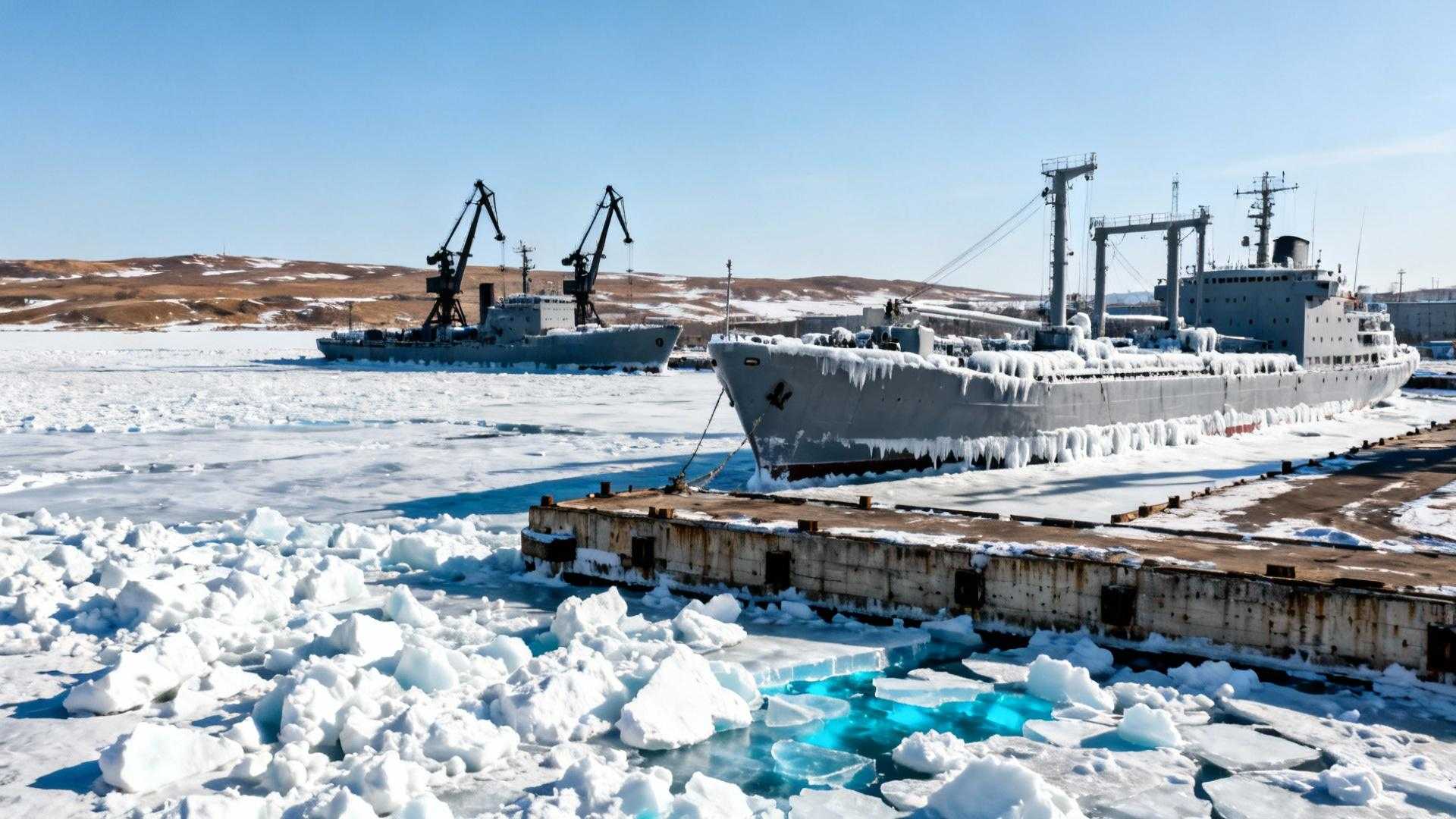 Ce navire soviétique dort dans un port russe avec 260 kg d'uranium depuis 37 ans
