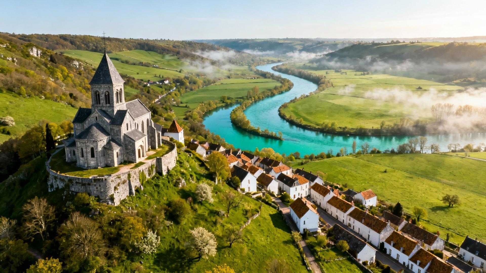 Ce village de 597 habitants garde 10 000 ans d'histoire sous ses prairies normandes
