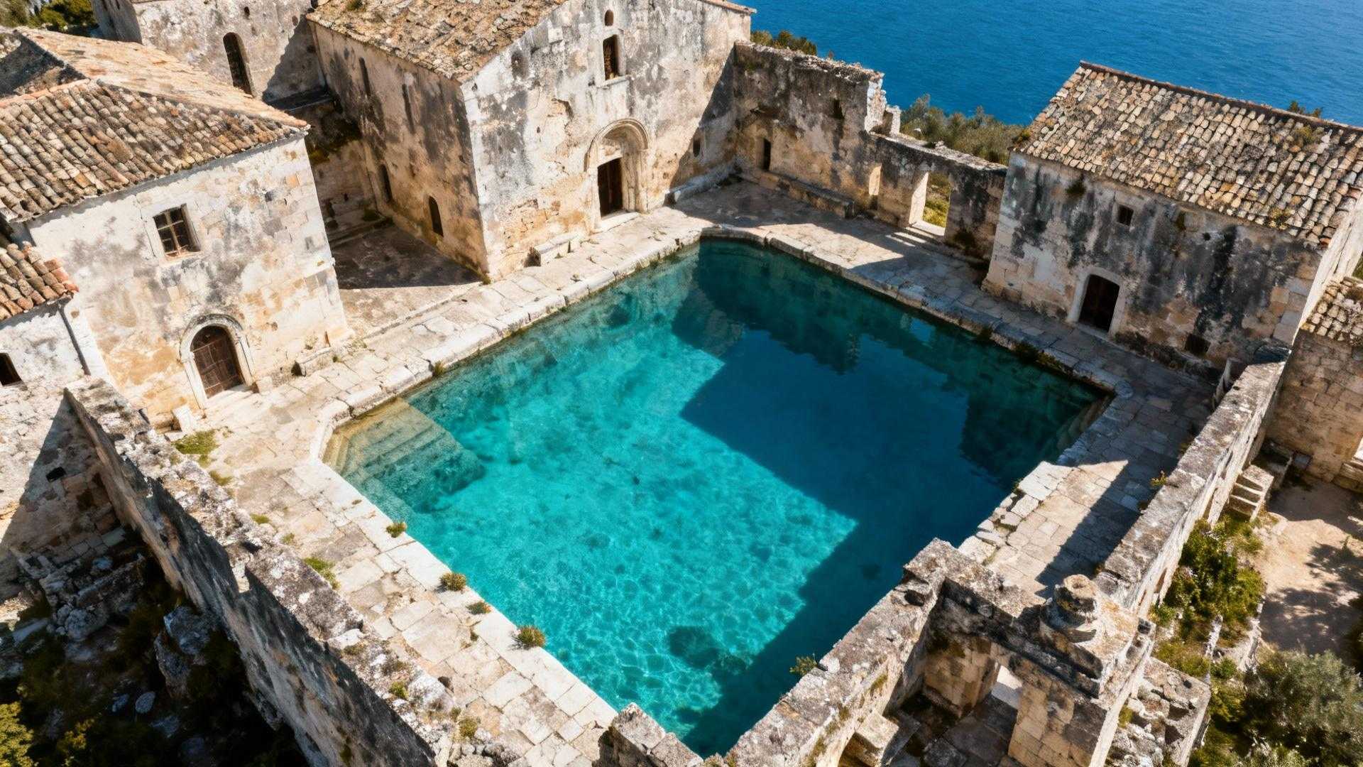 Ce village médiéval de 10 000 visiteurs cache le plus long hôpital d'Europe
