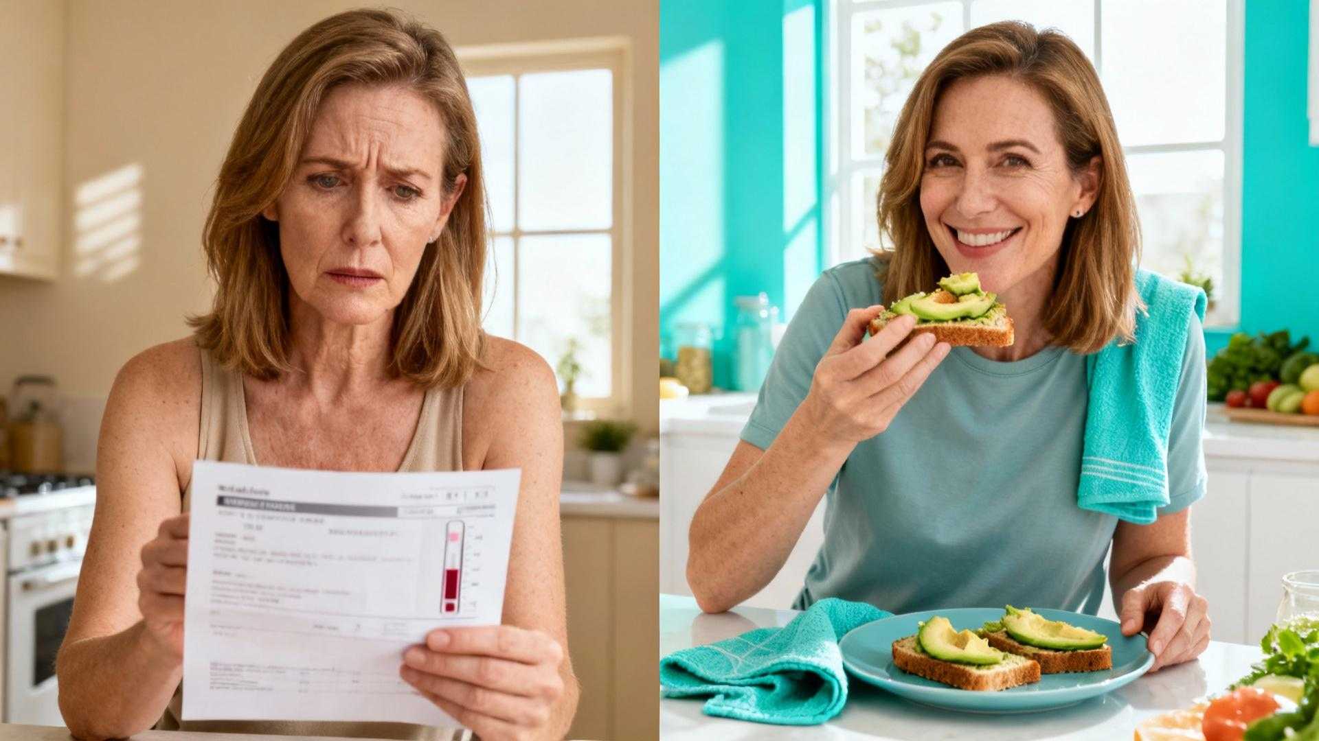 À 53 ans, un avocat chaque matin a réduit son cholestérol de 2,9 mg/dL
