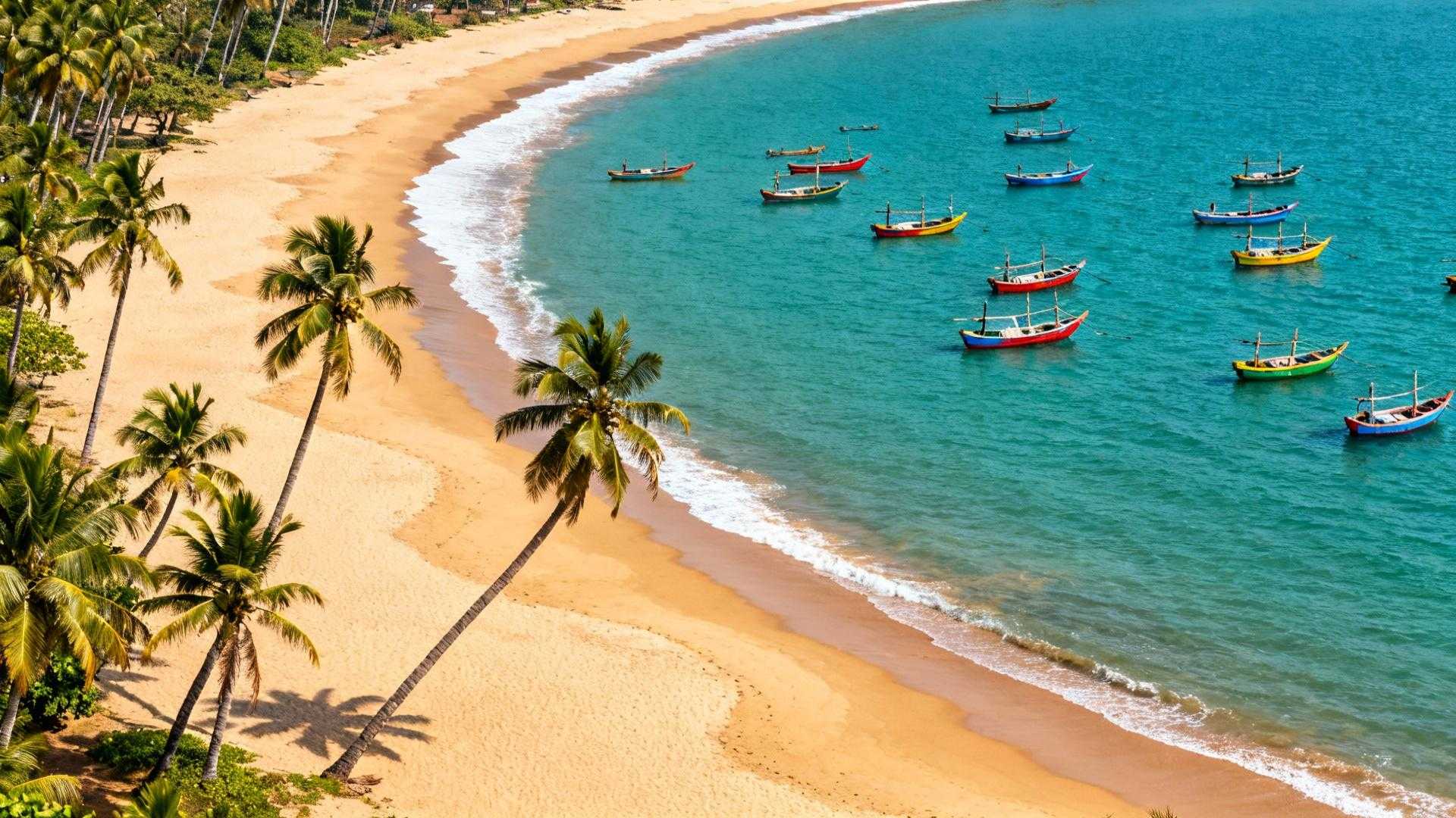 Palolem Beach coûte 20 € la nuit quand les Maldives facturent 800 € pour le même turquoise
