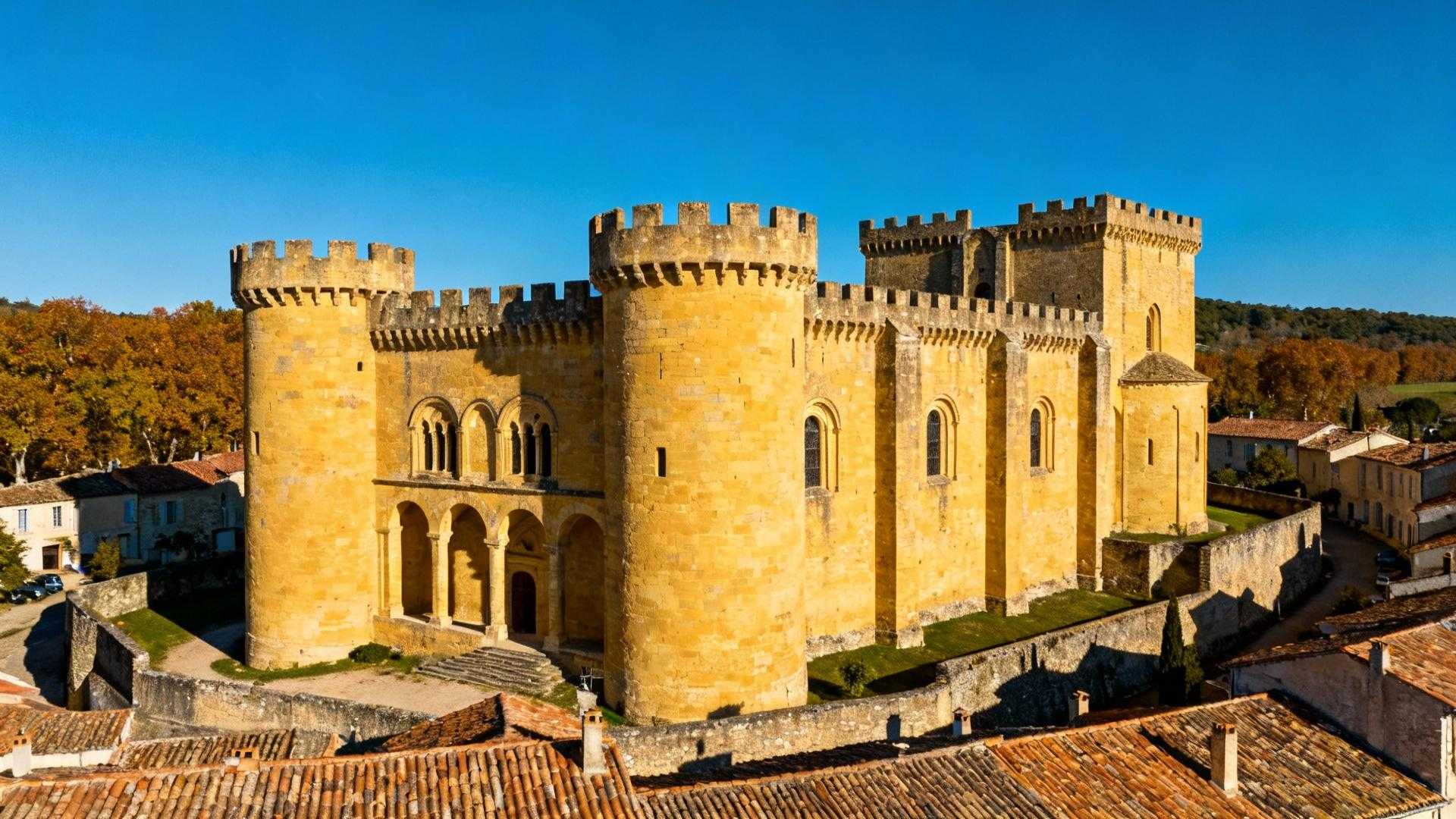 Ce village de 350 habitants cache la seule abbaye guerrière UNESCO de France

