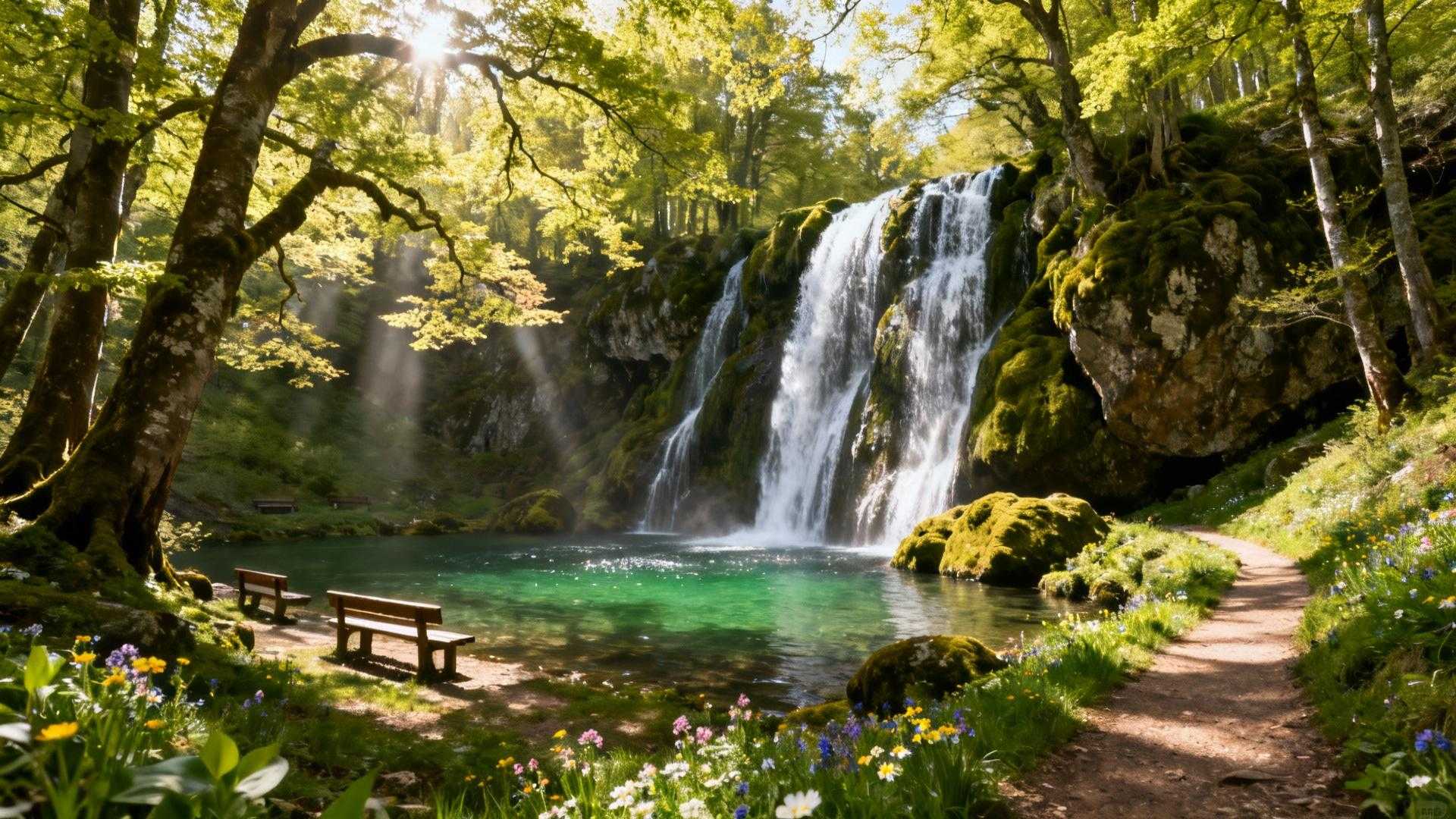 À 5 minutes de marche, cette cascade de 5 mètres reste ignorée des touristes
