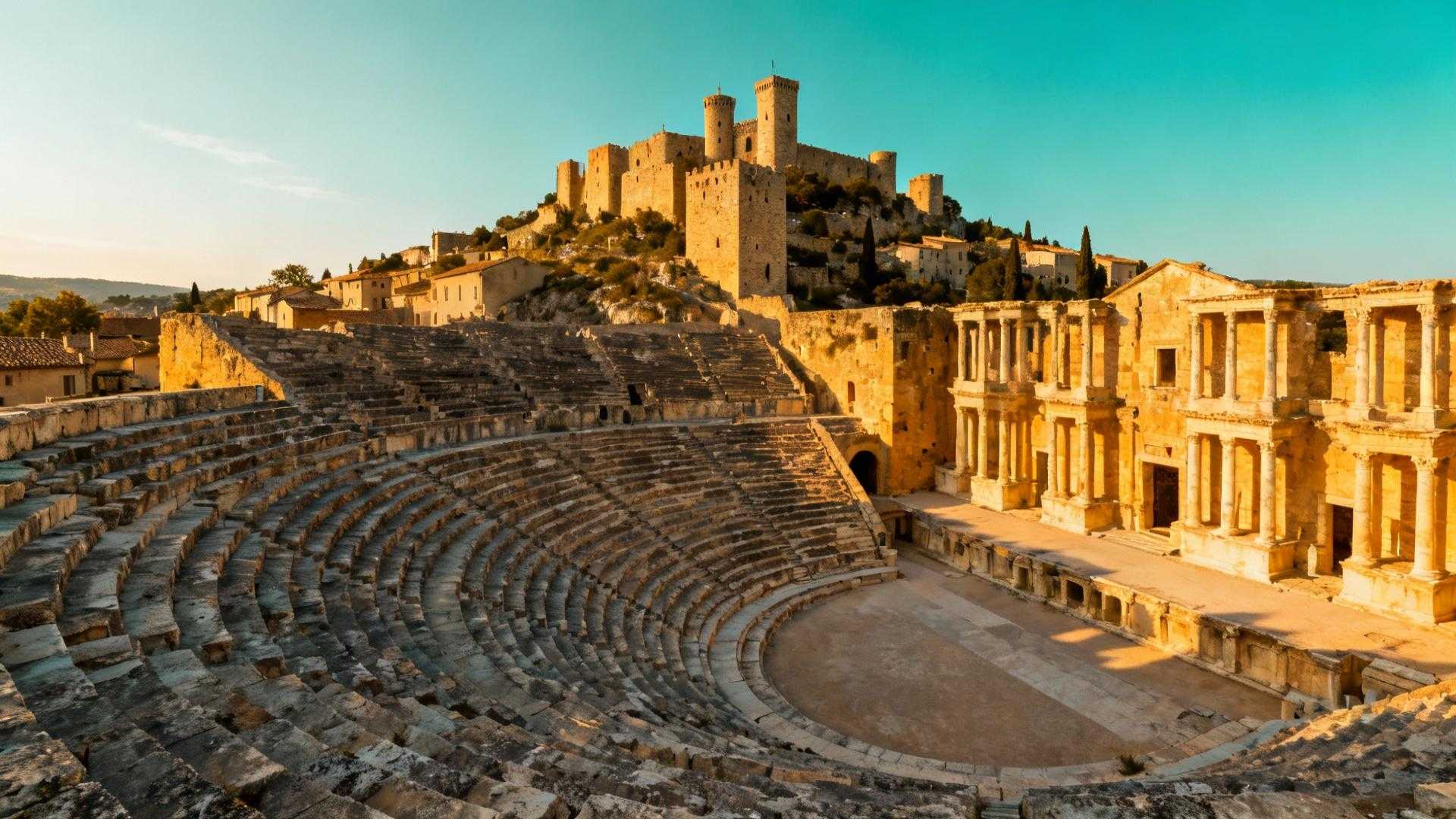Dans cette ville provençale de 5 930 habitants se cachent 15 hectares de vestiges romains et deux cathédrales
