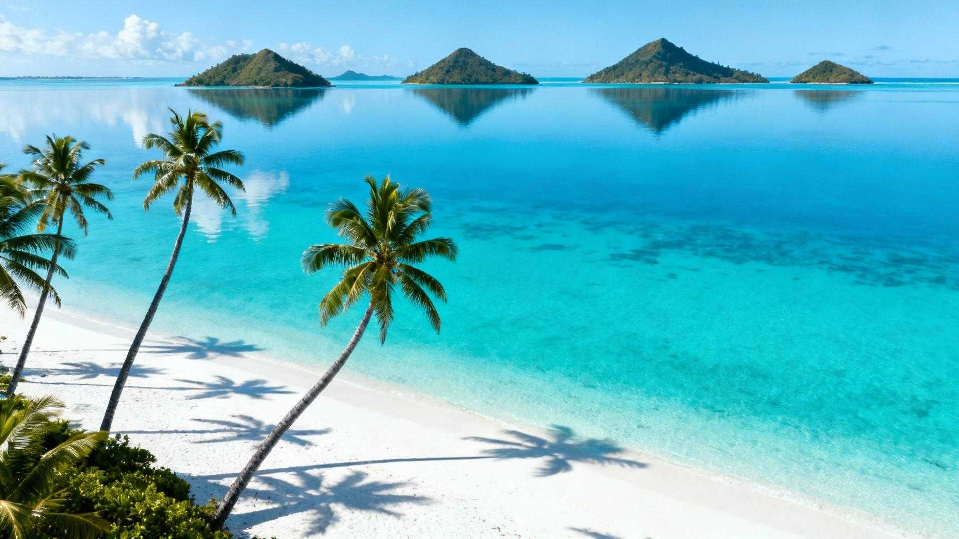 Muri Beach coûte 260 € la nuit quand Bora Bora facture 1 000 € le même lagon
