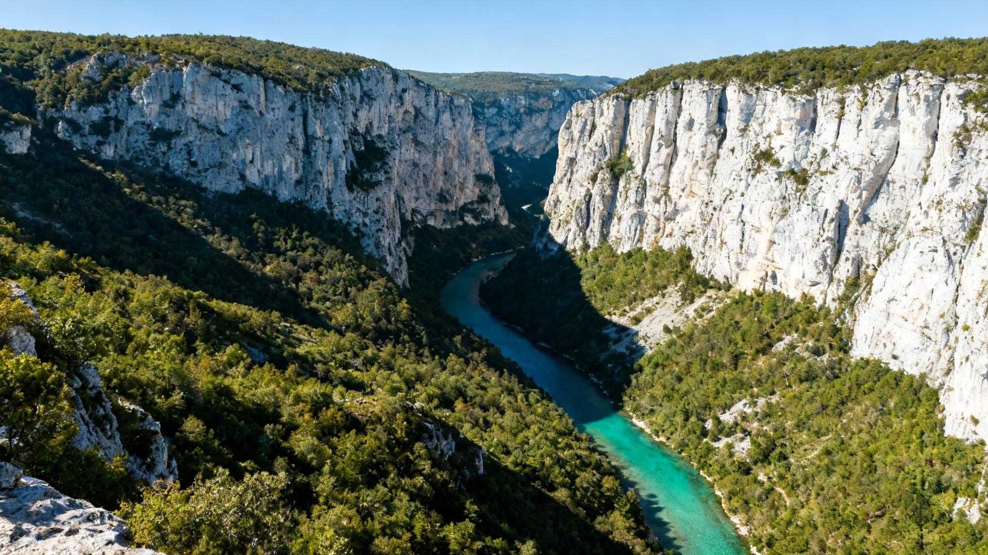 Ce canyon de 15 km cache 110 000 ans d'histoire et reste 30% moins cher que les gorges de l'Ardèche
