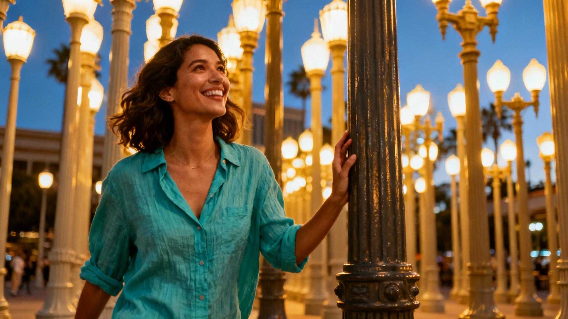 202 lampadaires de 1920 à toucher gratuitement 24h/24 à Los Angeles
