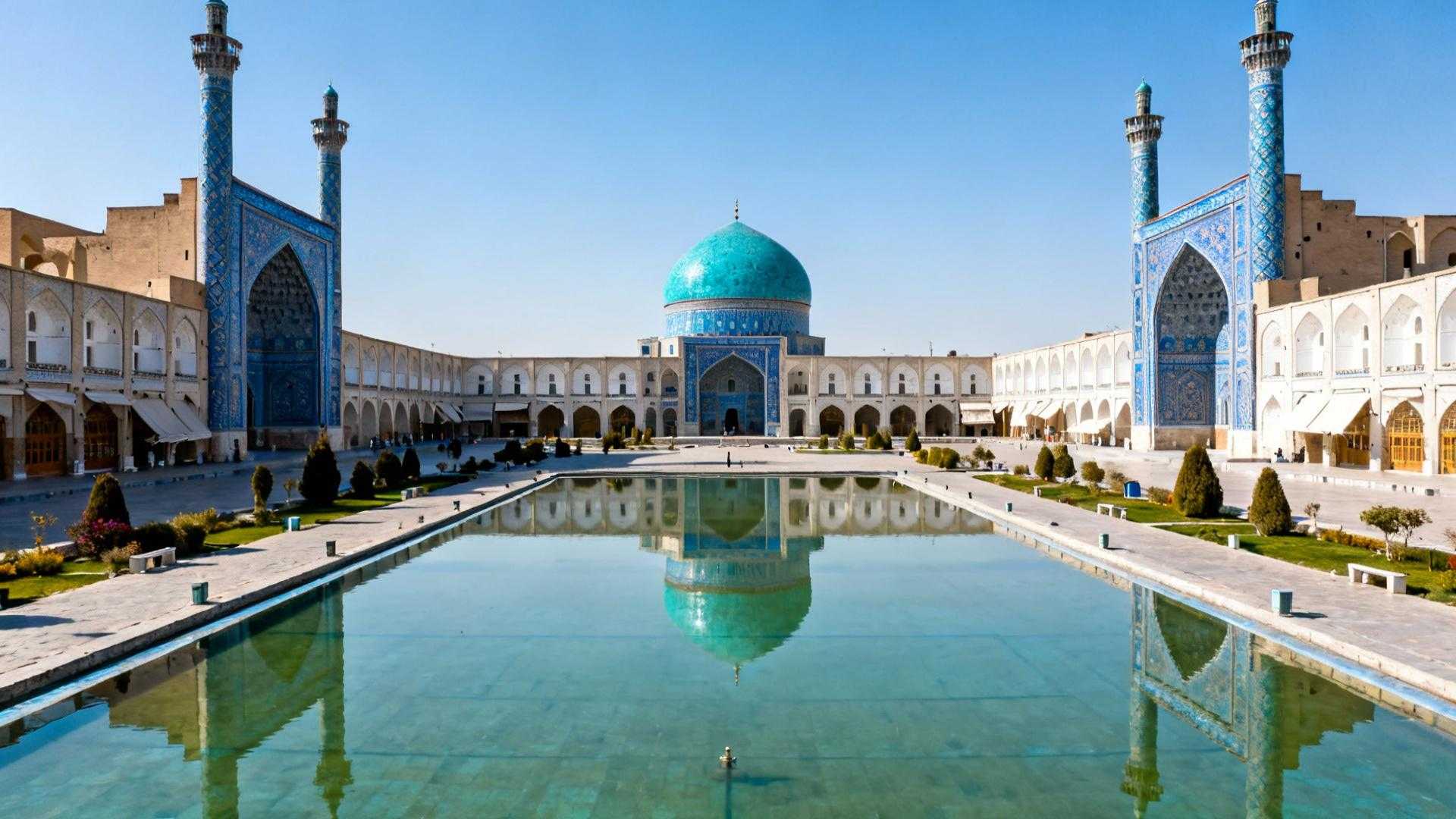 Quatre monuments UNESCO sur 89 600 m² — cette place iranienne rivalise avec Venise sans la foule

