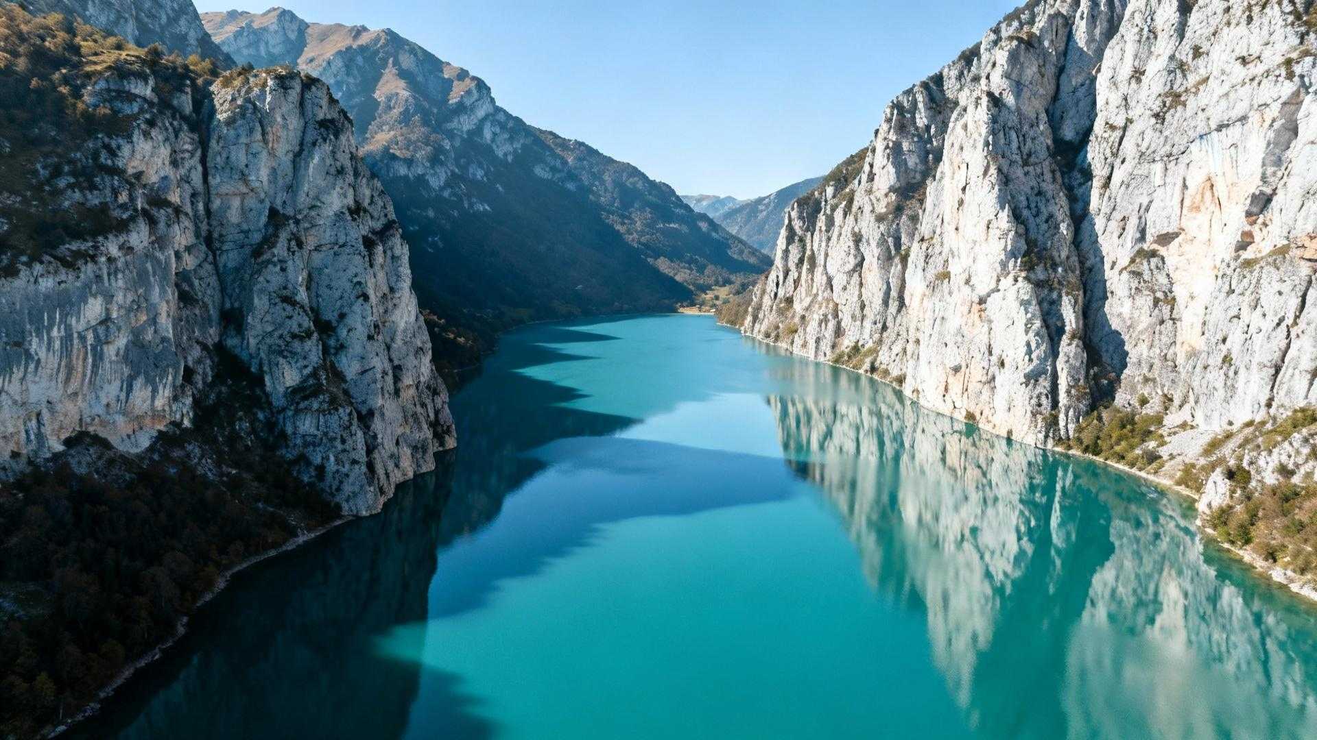 Ce lac de 141 hectares entre falaises cache un orgue de 2 883 tuyaux
