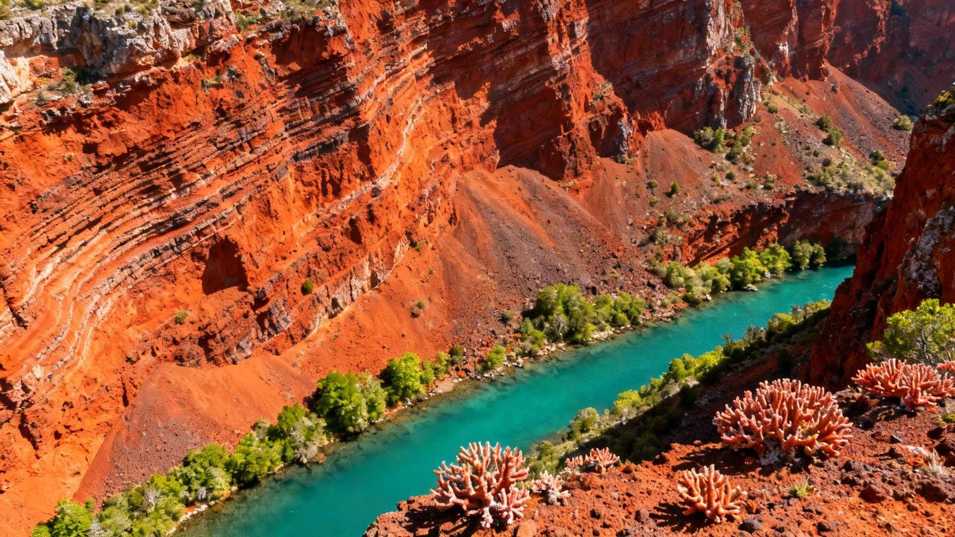 Oubliez le Verdon : ces 30 km de gorges rouges ignorées coûtent zéro euro

