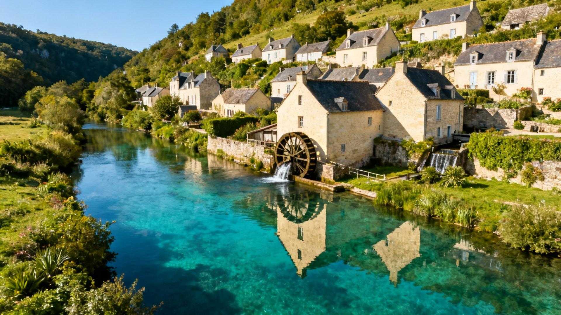 14 moulins à eau ont fait tourner les têtes de Gauguin dans ce village breton de 2 800 âmes
