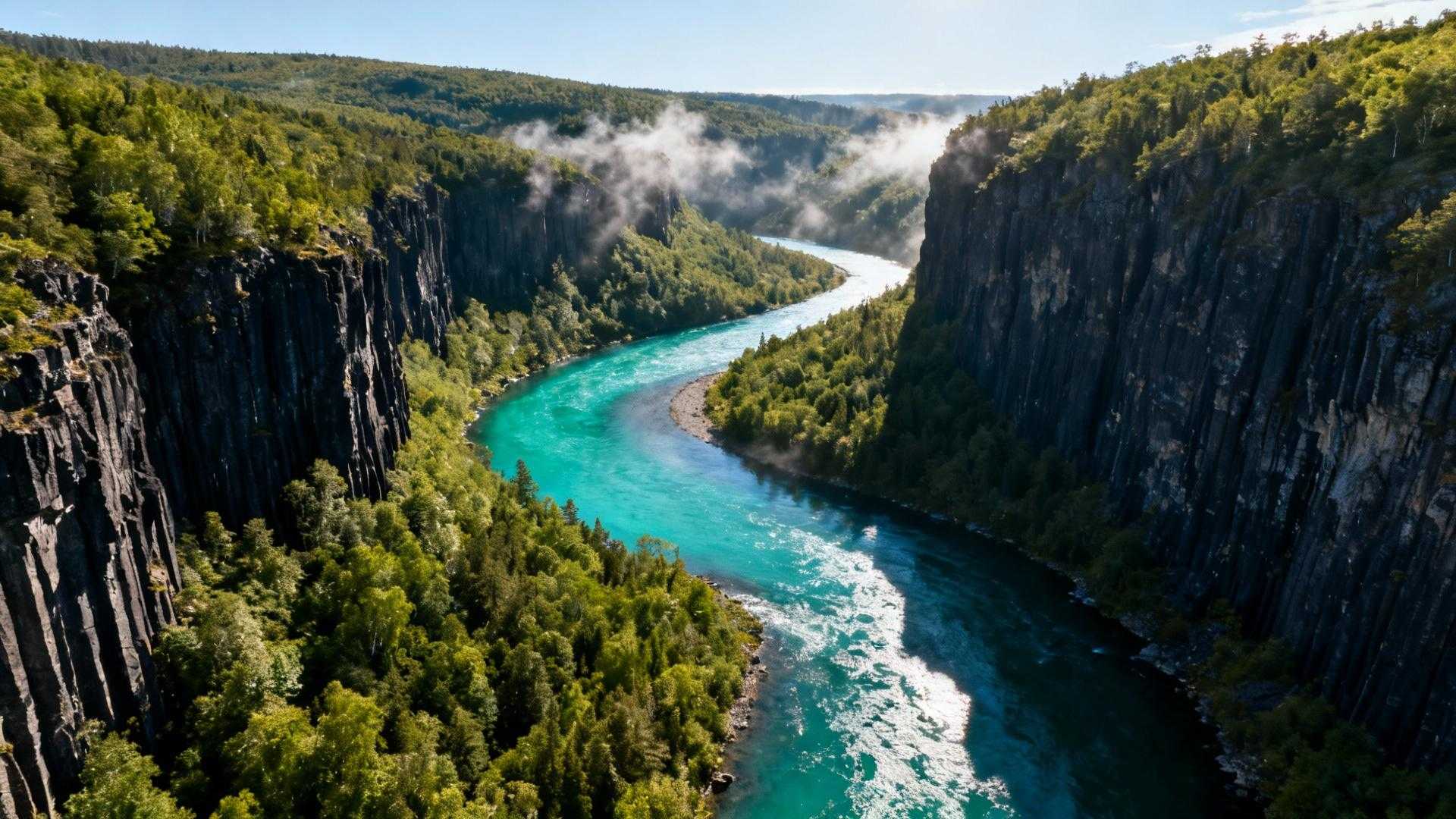 Cette rivière de 165 km cache 15 églises peintes et un viaduc record mondial
