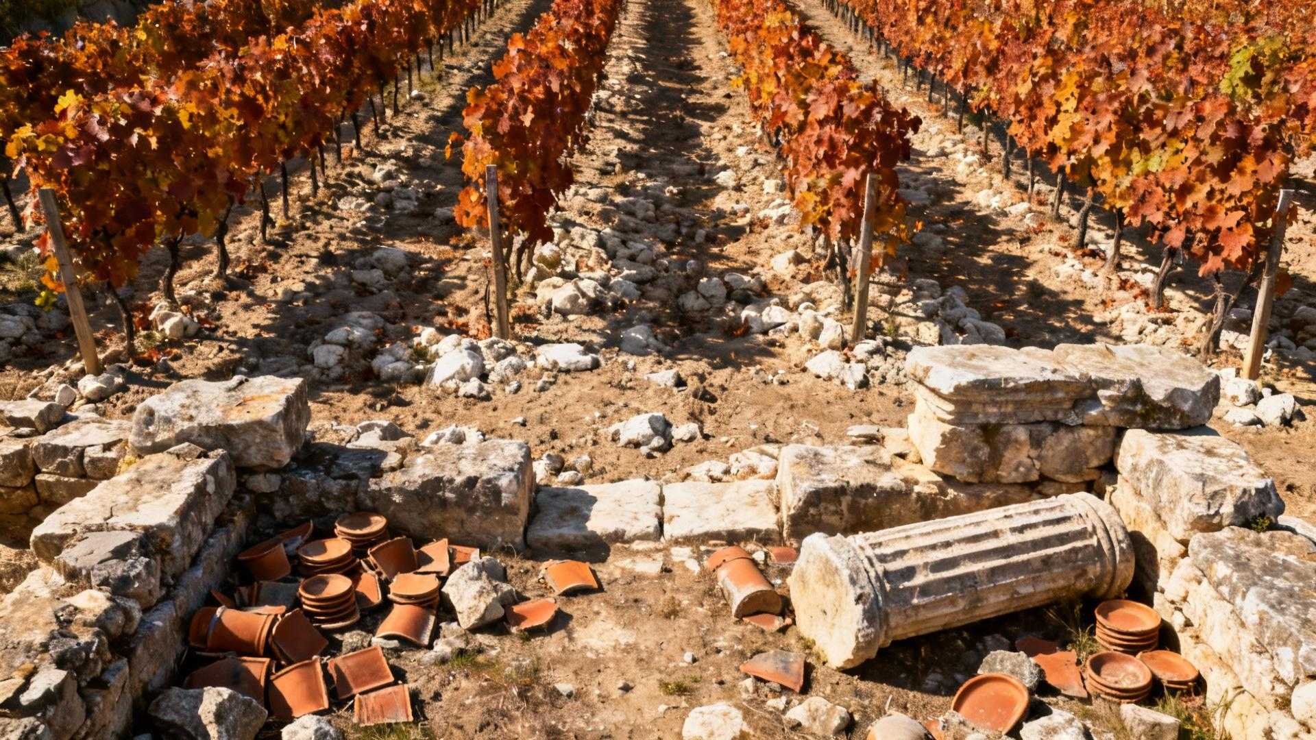 Ce village de 1 300 habitants cache un temple romain sous ses vignes millénaires

