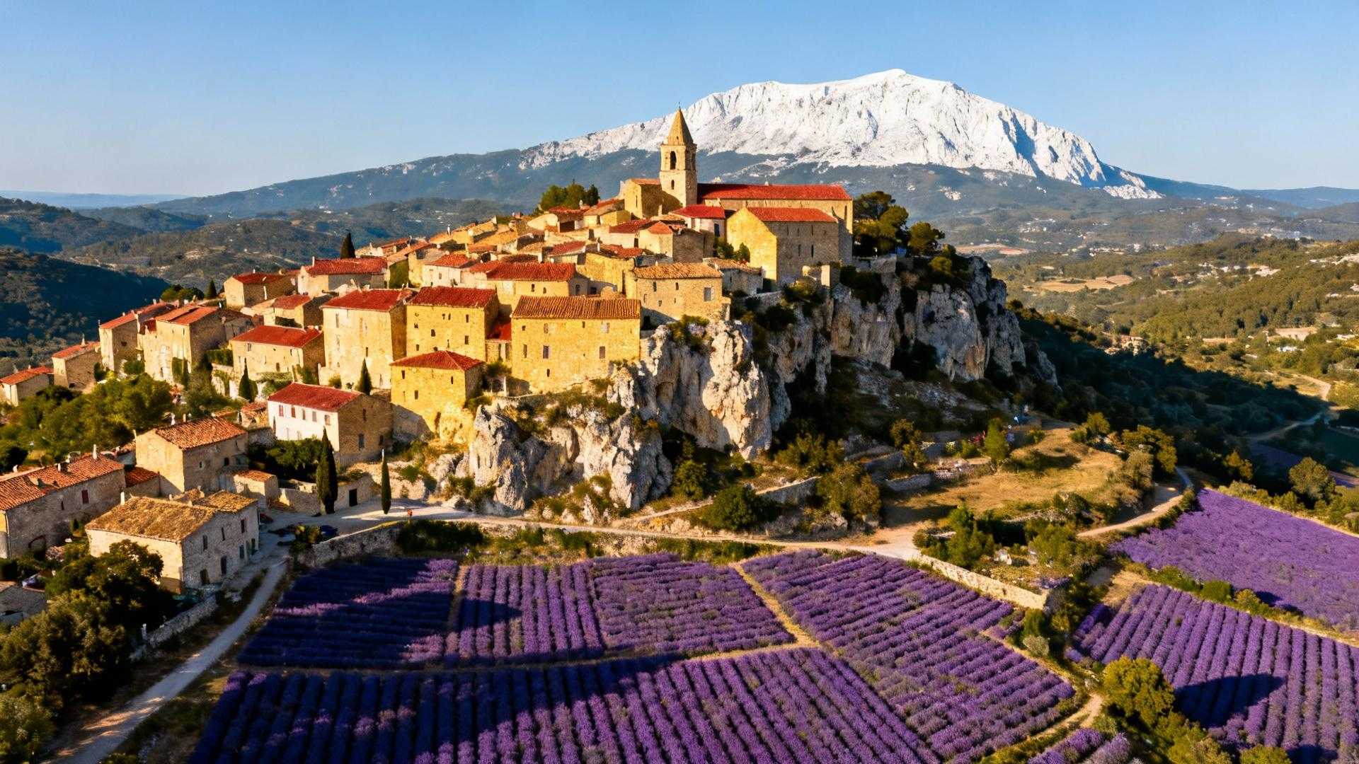 Ce village de 766 mètres face au Ventoux garde 700 habitants depuis le Néolithique
