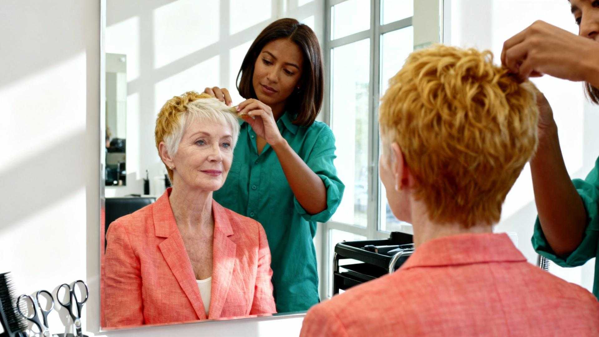 Les 3 coupes préférées des coiffeurs pour rajeunir après 60 ans
