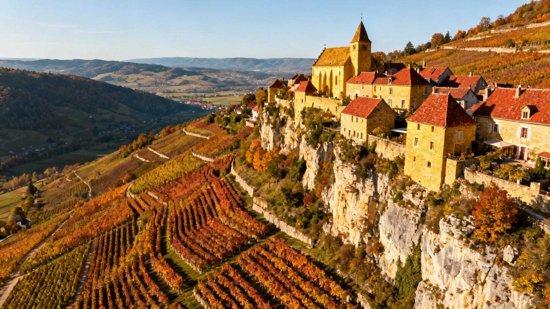 Ce village de 150 habitants garde le secret du vin jaune depuis 12 siècles
