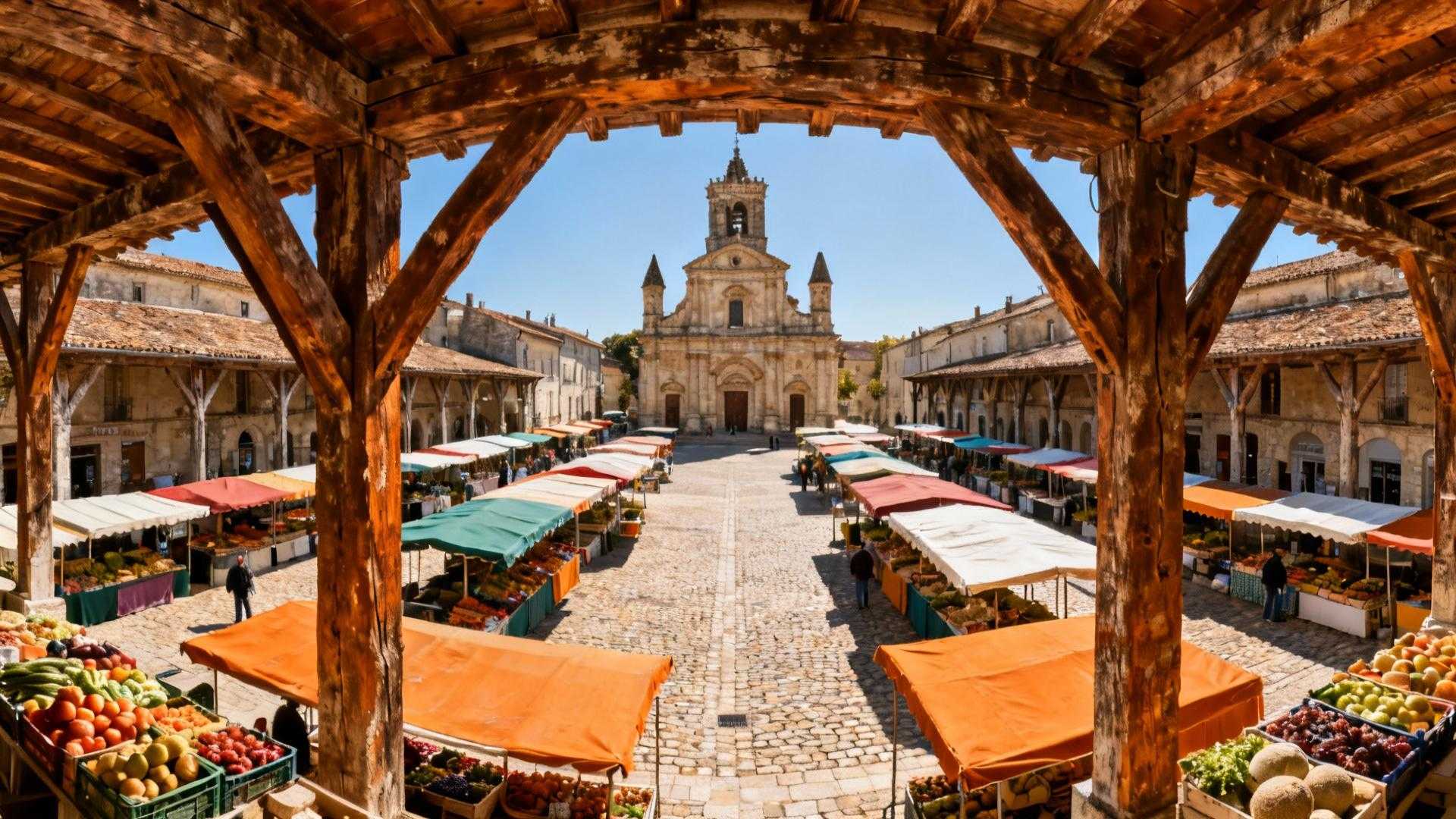 Depuis 1272, cette place aux arcades cache un temple devenu église baroque

