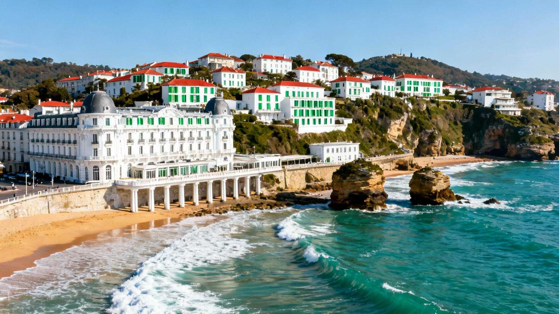 En 1854, cette impératrice espagnole transforme un port de 1 500 âmes en capitale du surf – 20 % moins cher que Nice
