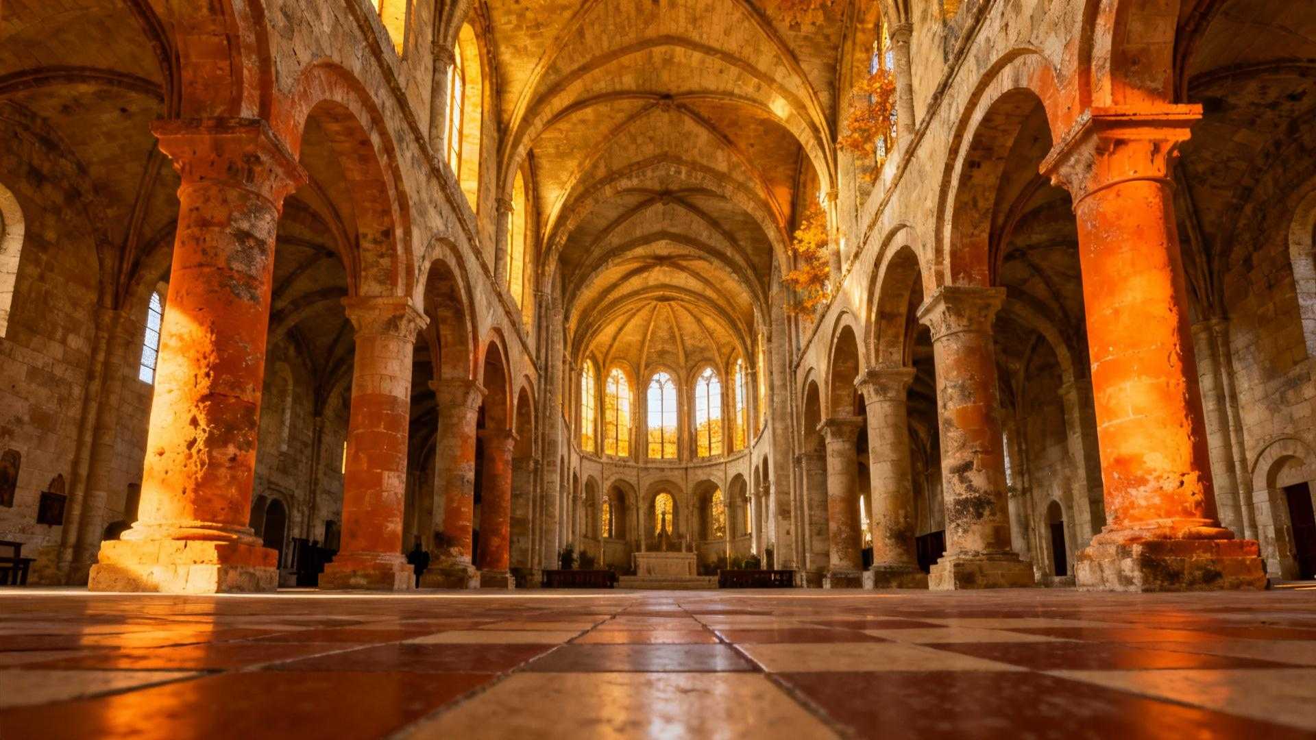 Ce village de 6 000 habitants cache une abbaye-forteresse de 18 mètres
