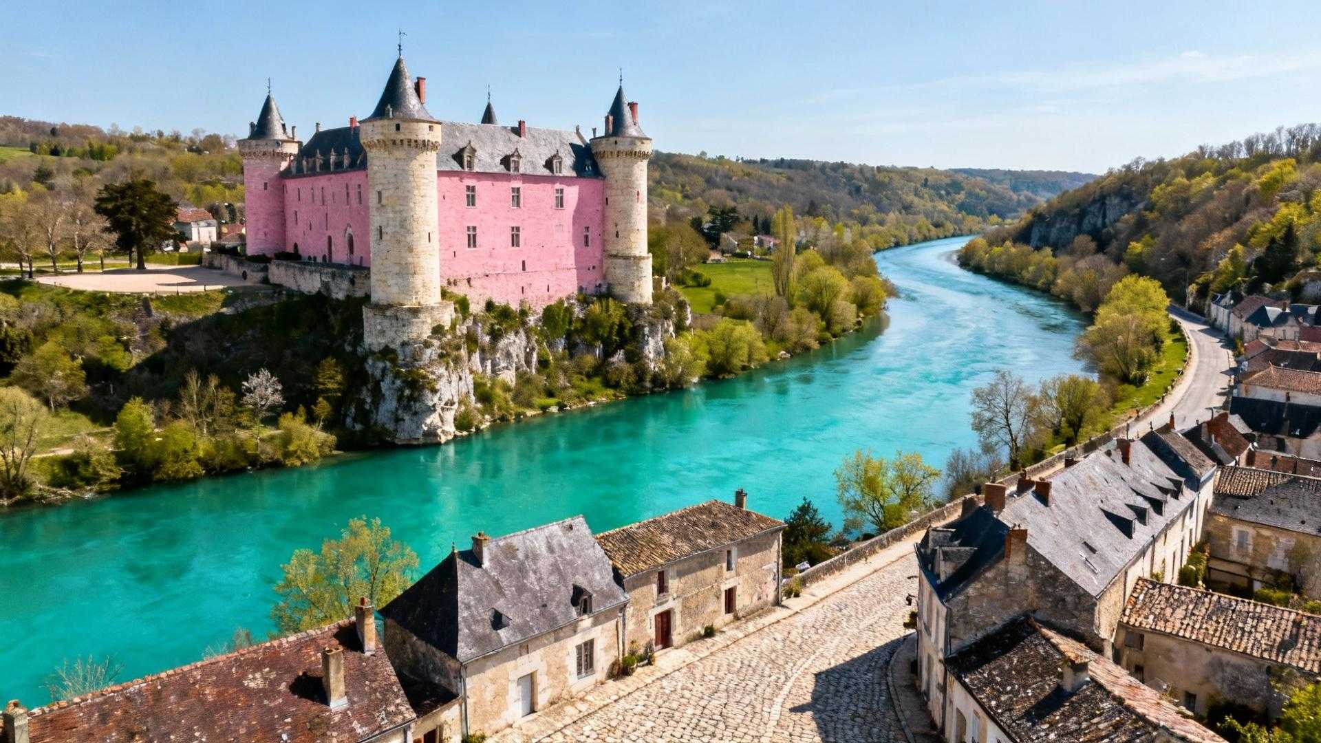 Ce château sur la RN7 possède les mêmes plafonds dorés que Chambord, 30% moins cher
