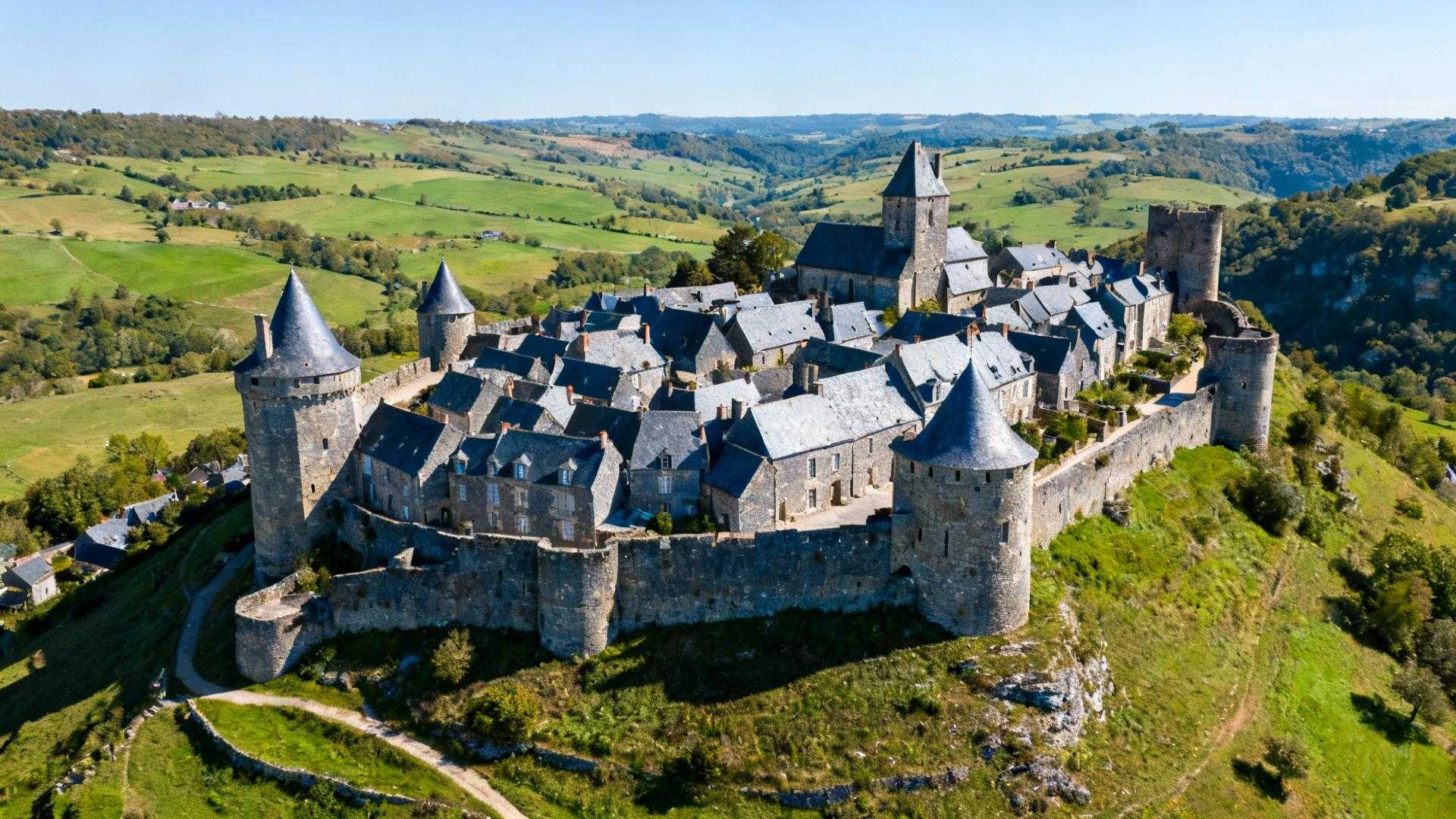 Ce village de 738 habitants cache 9 monuments classés sur 0,4 km²
